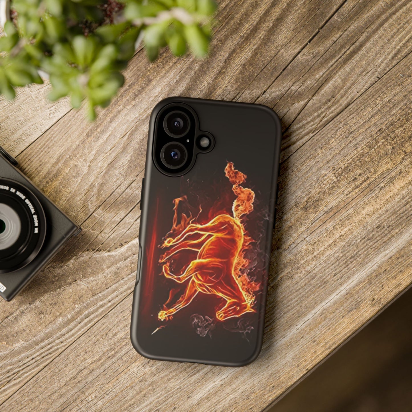 Burning Horse - Whimsical Phone Cases