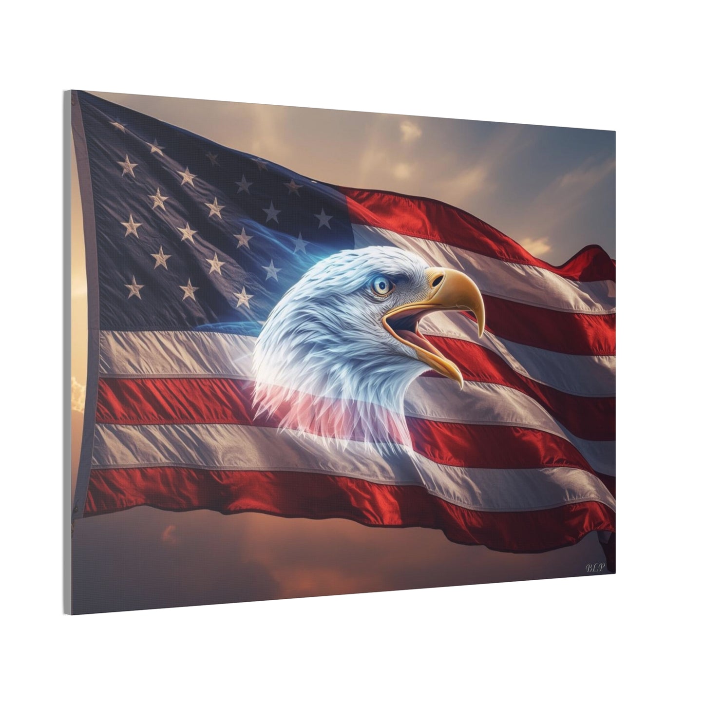 America - Canvas Stretched, 0.75" - 2026 Wall Art - Americana