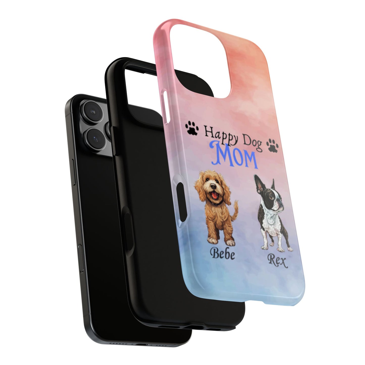 Dog Mom - Personalized - Whimsical Phone Cases - Mother's Day