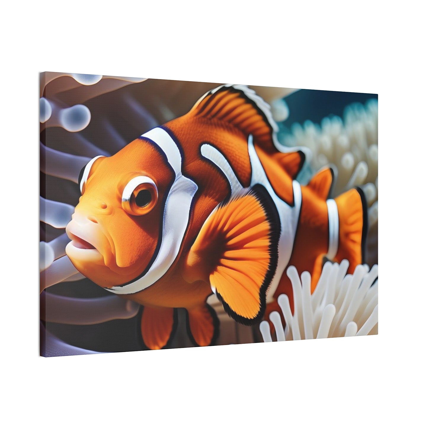 Clown Fish - Canvas Stretched, 0.75"