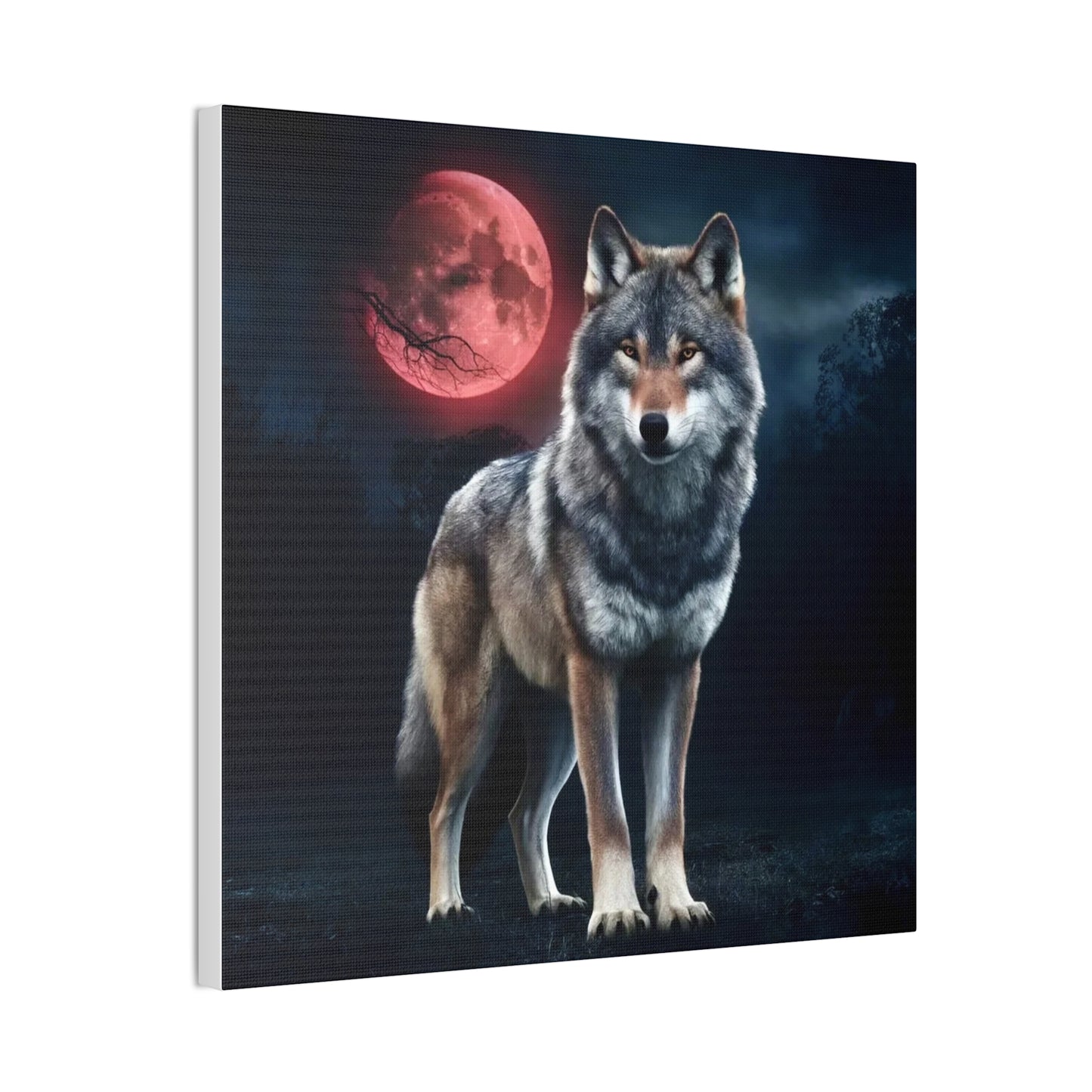 Wolf - Canvas Stretched, 0.75"