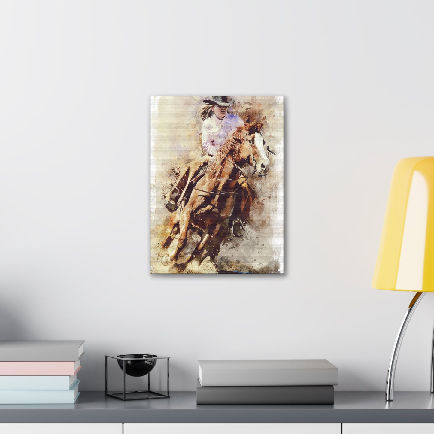 Barrel Racer - Canvas Stretched, 0.75" - Mother's Day