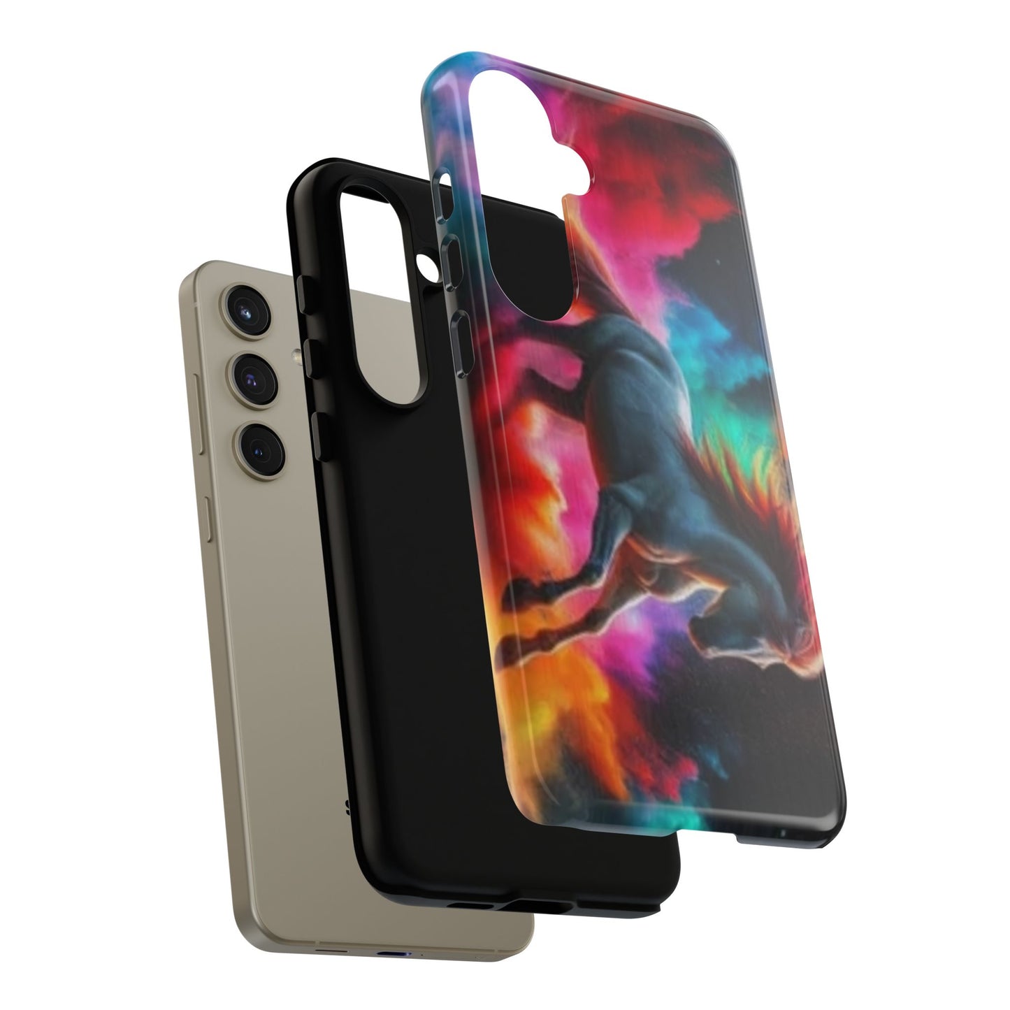 Colorful Horse - Tough Whimsical Phone Cases