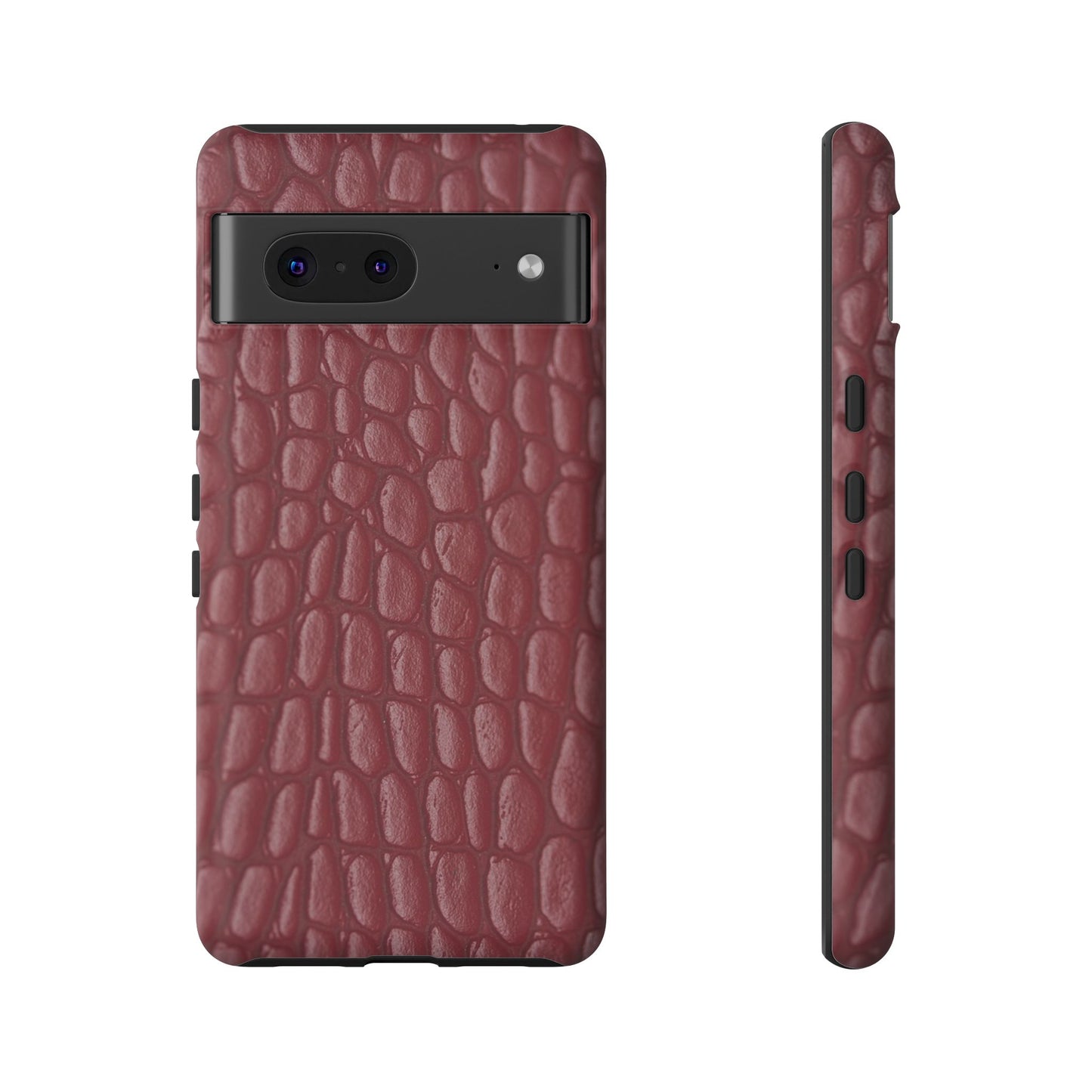 Red Leather - Tough Cases - Whimsical Phone Cases