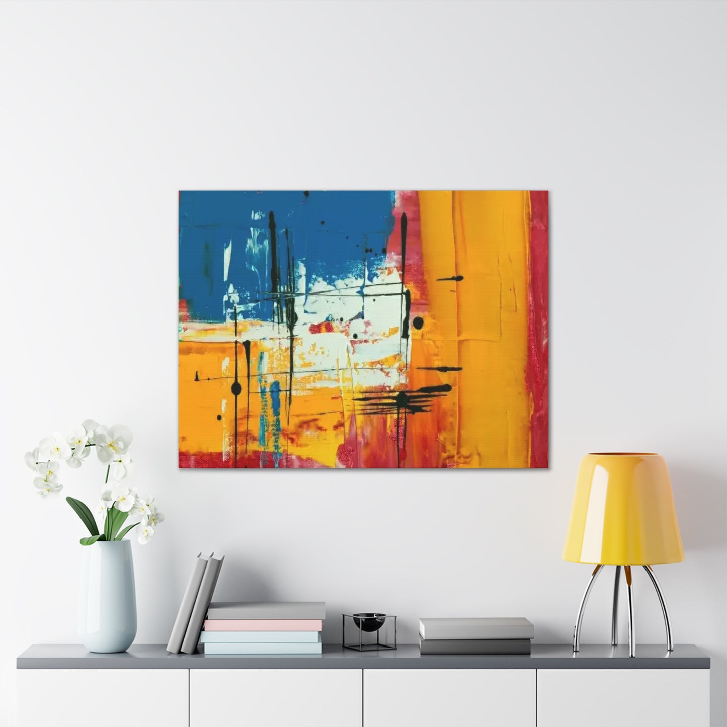 Beautiful Abstract Colors - Canvas Stretched, 0.75"