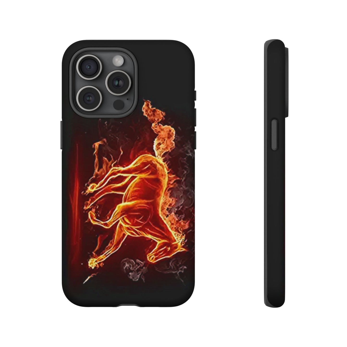 Burning Horse - Whimsical Phone Cases