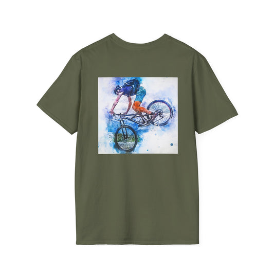 Mountain Bike - Unisex Softstyle T-Shirt