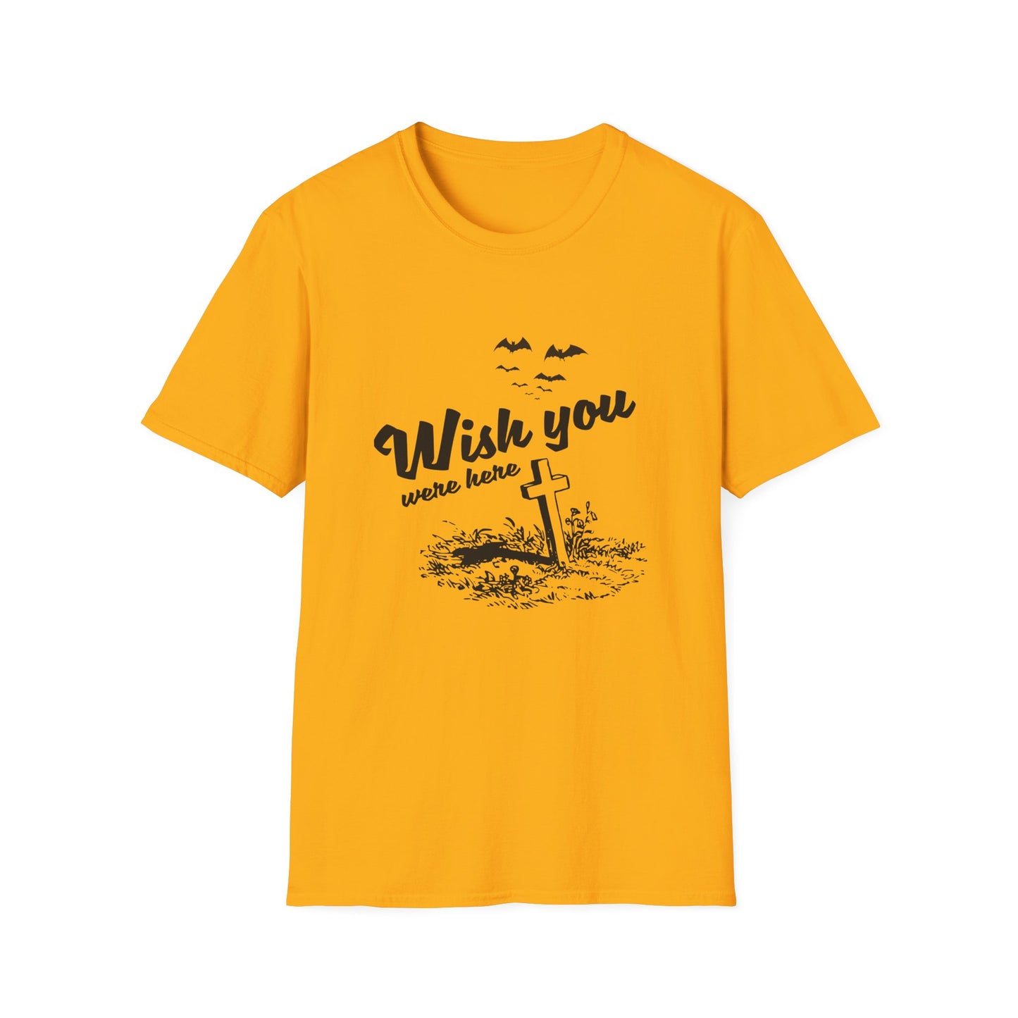 Wish you were here - Unisex Softstyle T-Shirt - Halloween