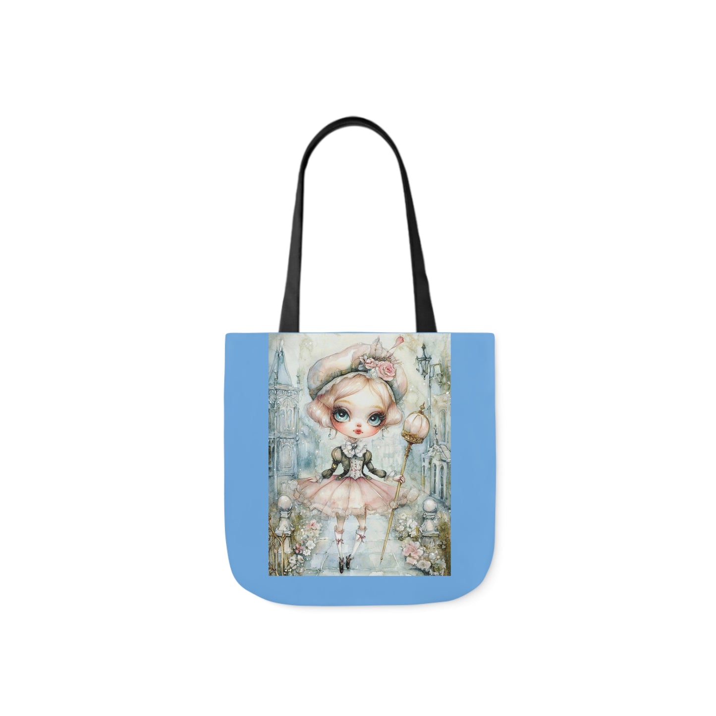 Tiny Dancer - Canvas Tote Bag, 5-Color Straps