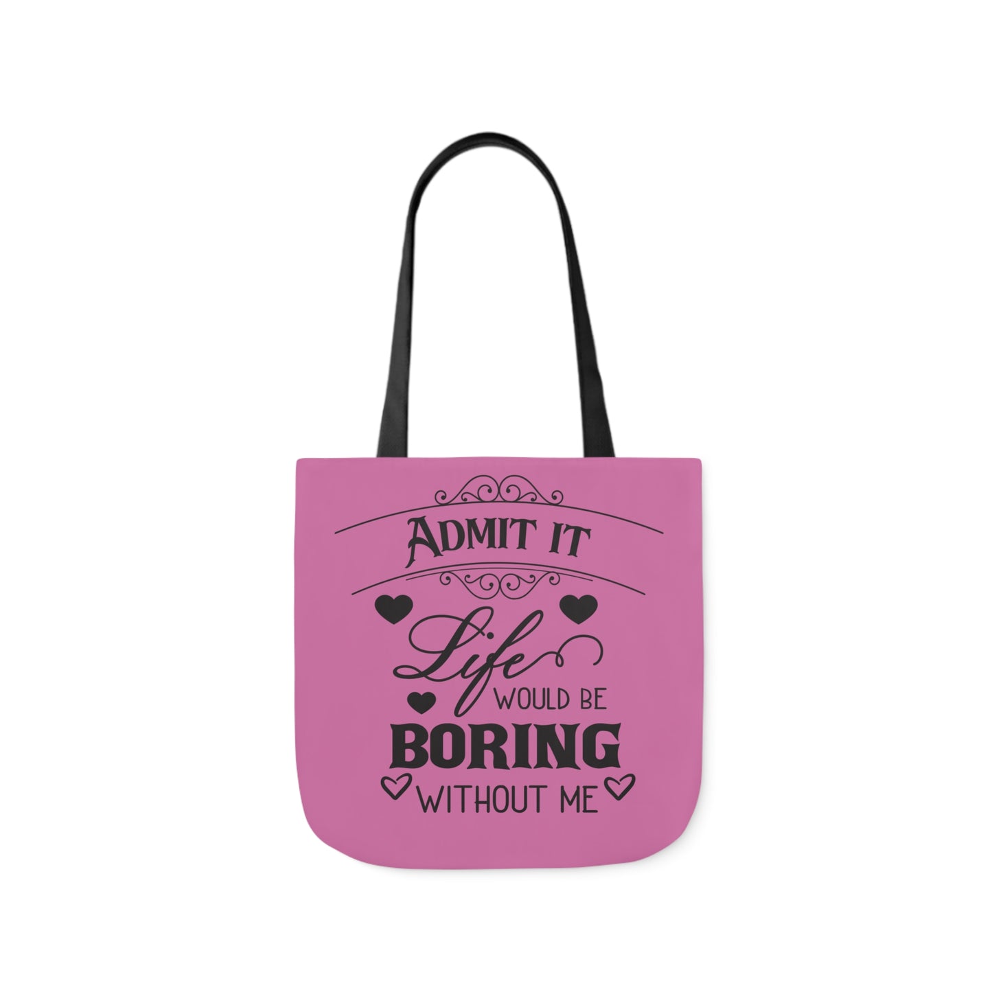 Admit it - Canvas Tote Bag, 5-Color Straps - Mother's Day