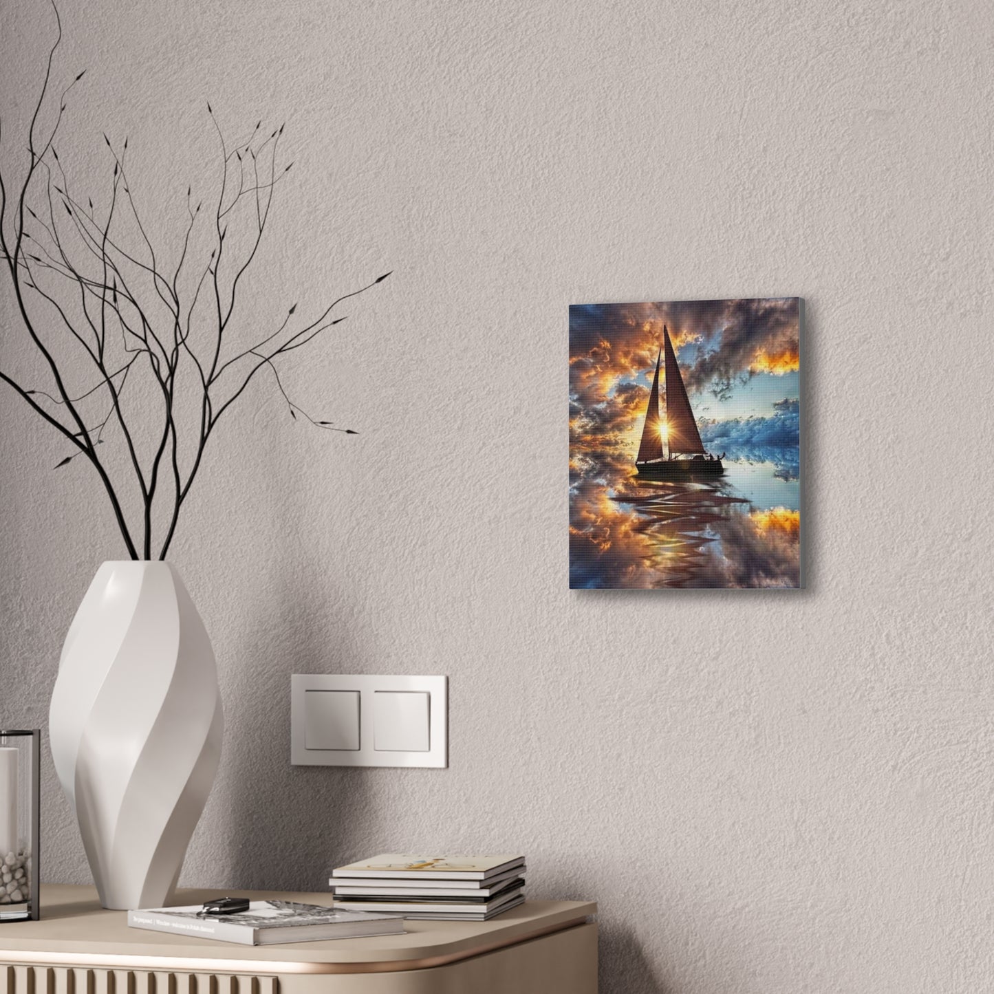 At Sea - Canvas Stretched, 0.75" - 2026 Wall Art - Scenes