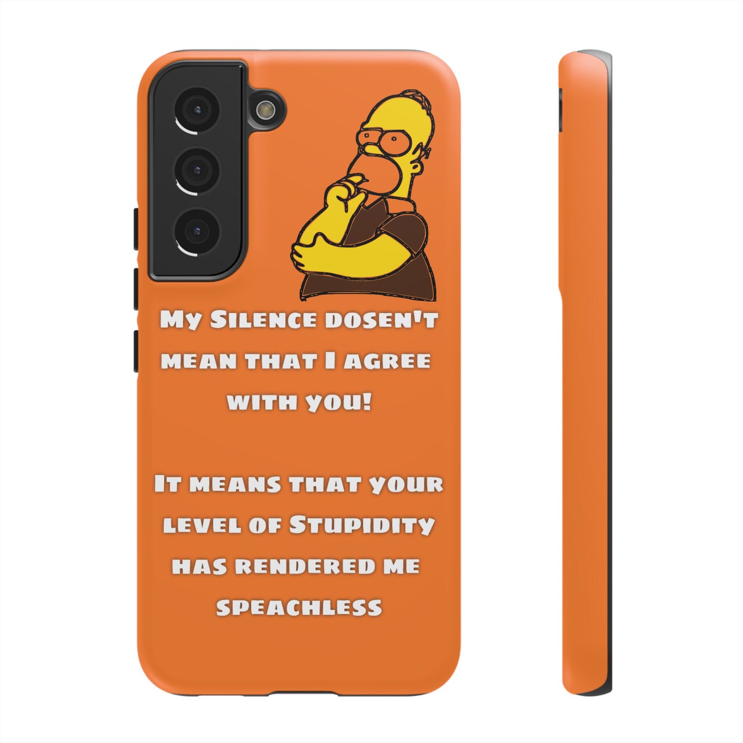 My Silence - Tough Cases - Whimsical Phone Cases