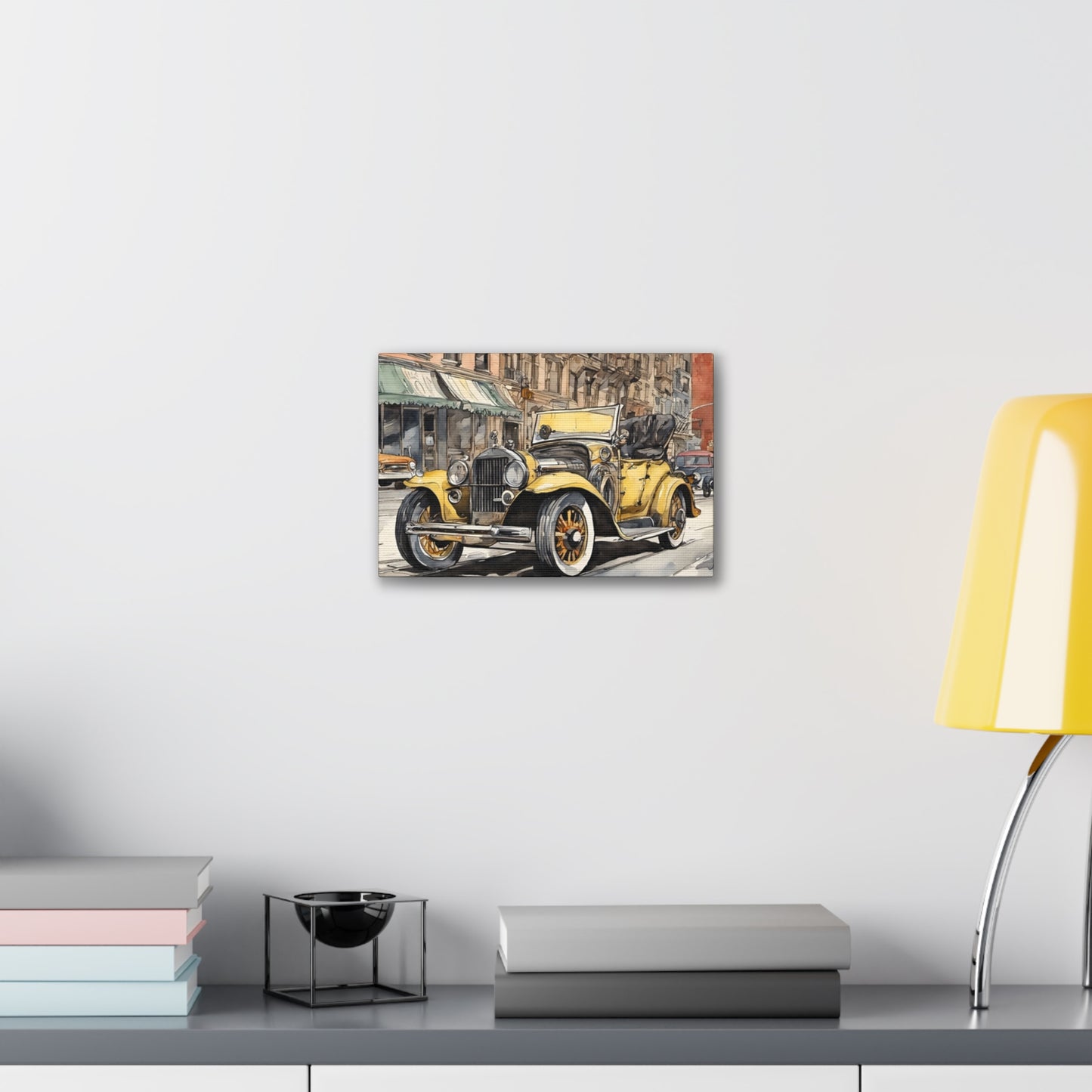 Antique Car - Canvas Stretched, 0.75" - Father's Day