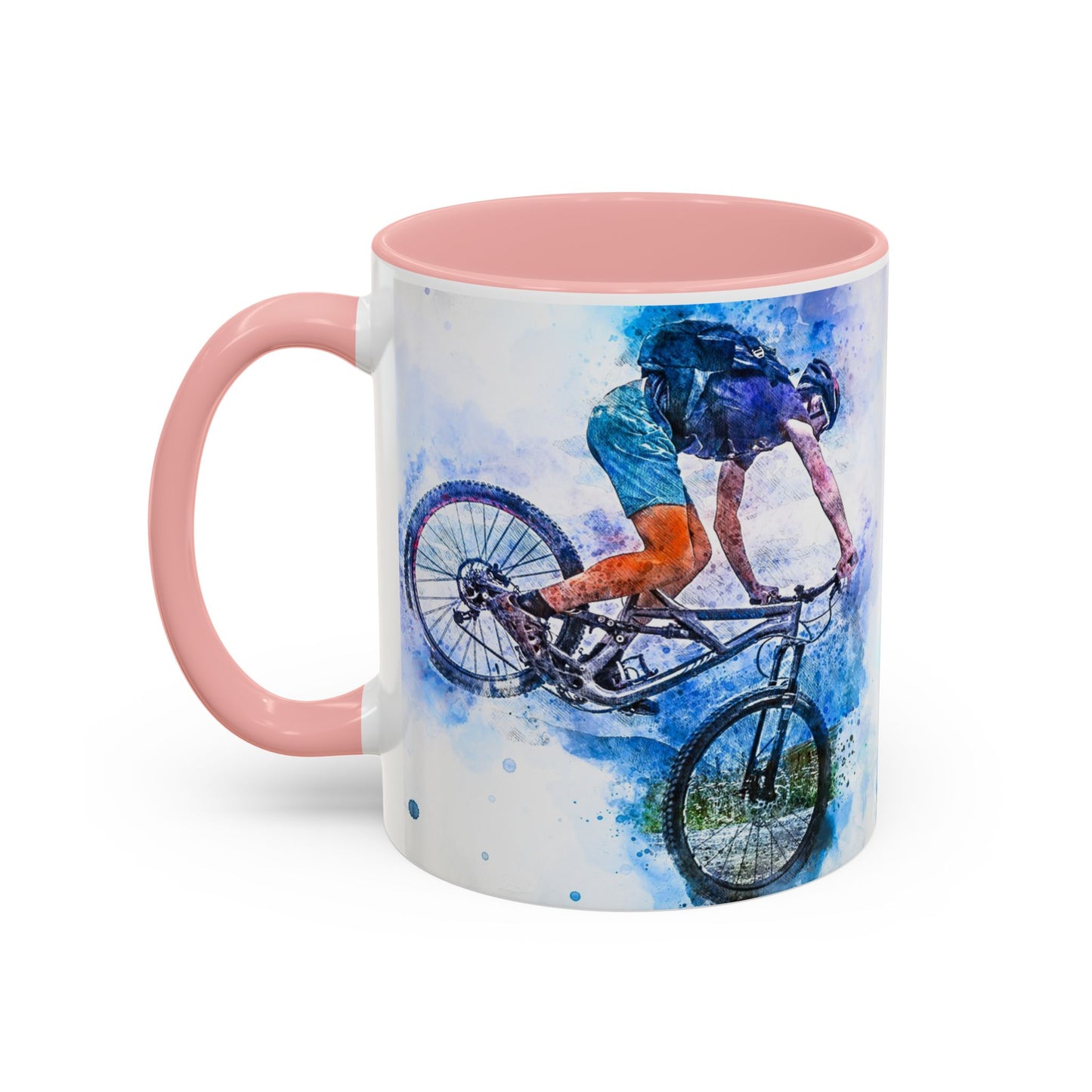 Mountain Bike - Accent Coffee Mug (11, 15oz)