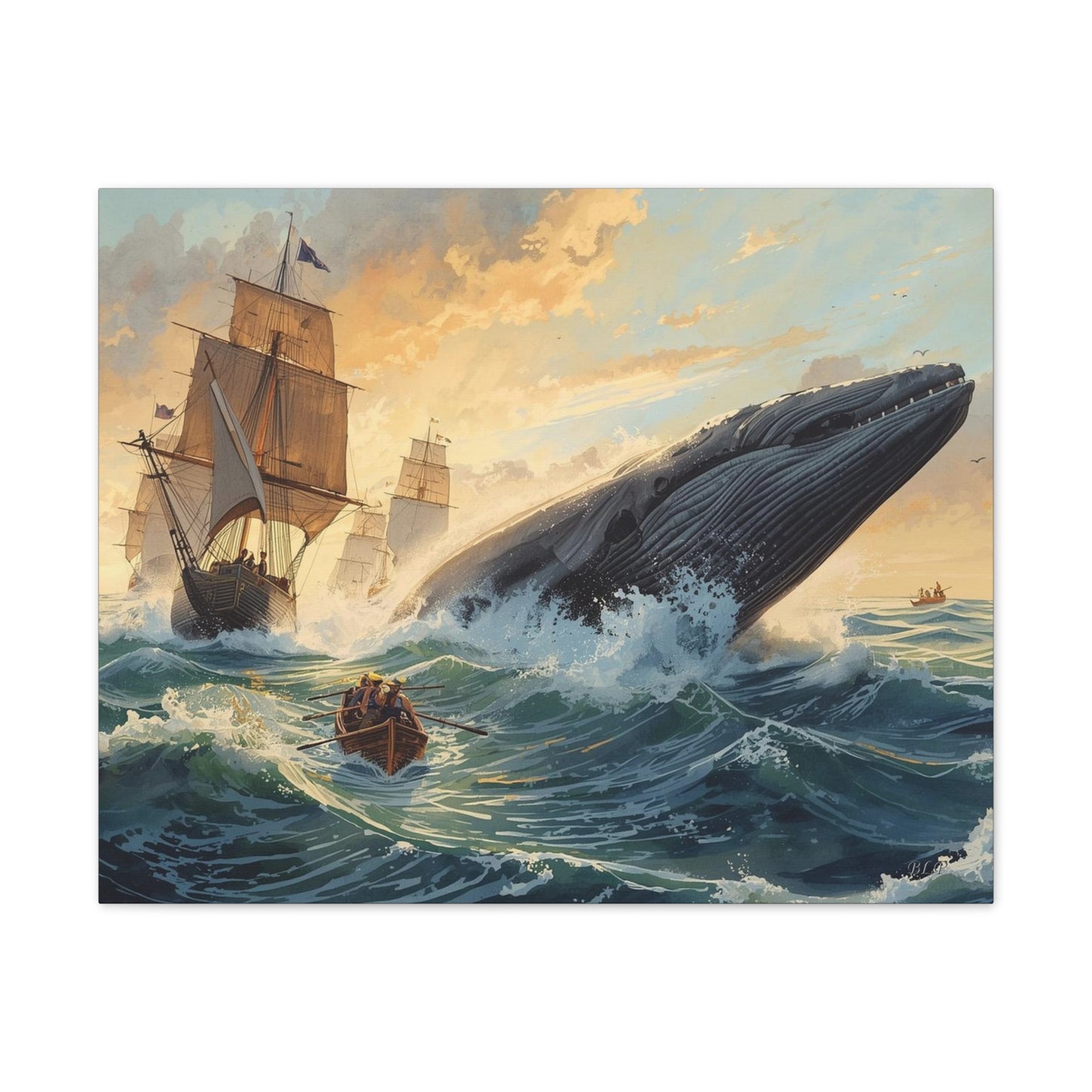 On the Hunt - Canvas Stretched, 0.75" - Wall Art 2026 - Scenes