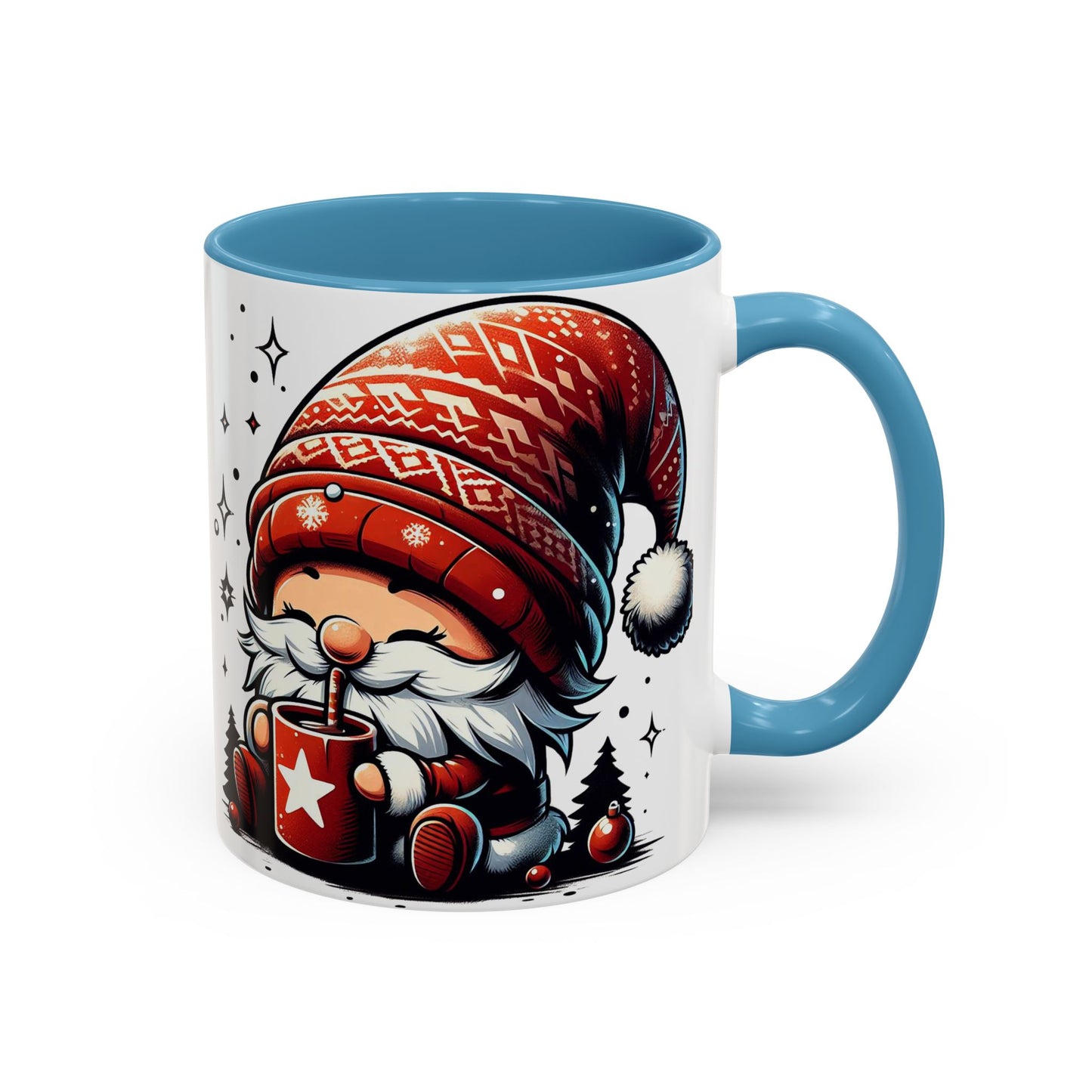 Elf - Accent Coffee Mug (11, 15oz) - Christmas