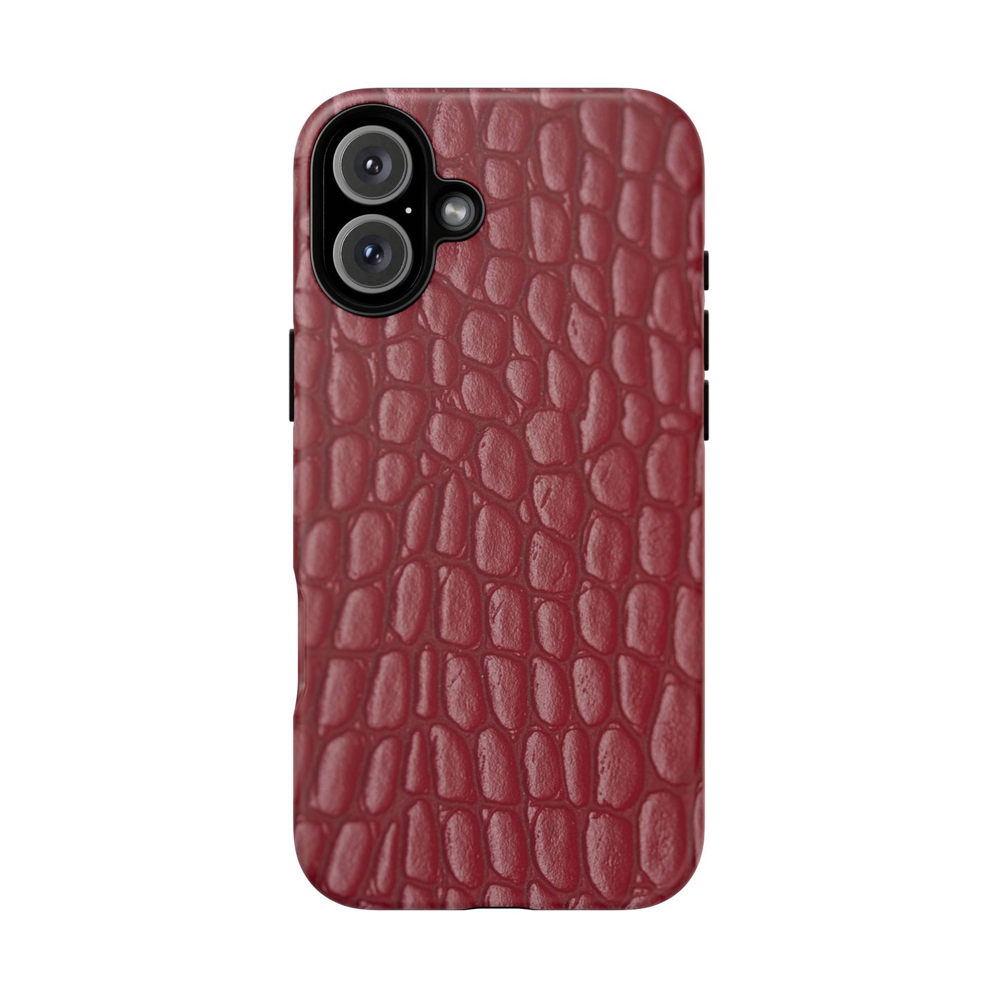 Red Leather - Tough Cases - Whimsical Phone Cases