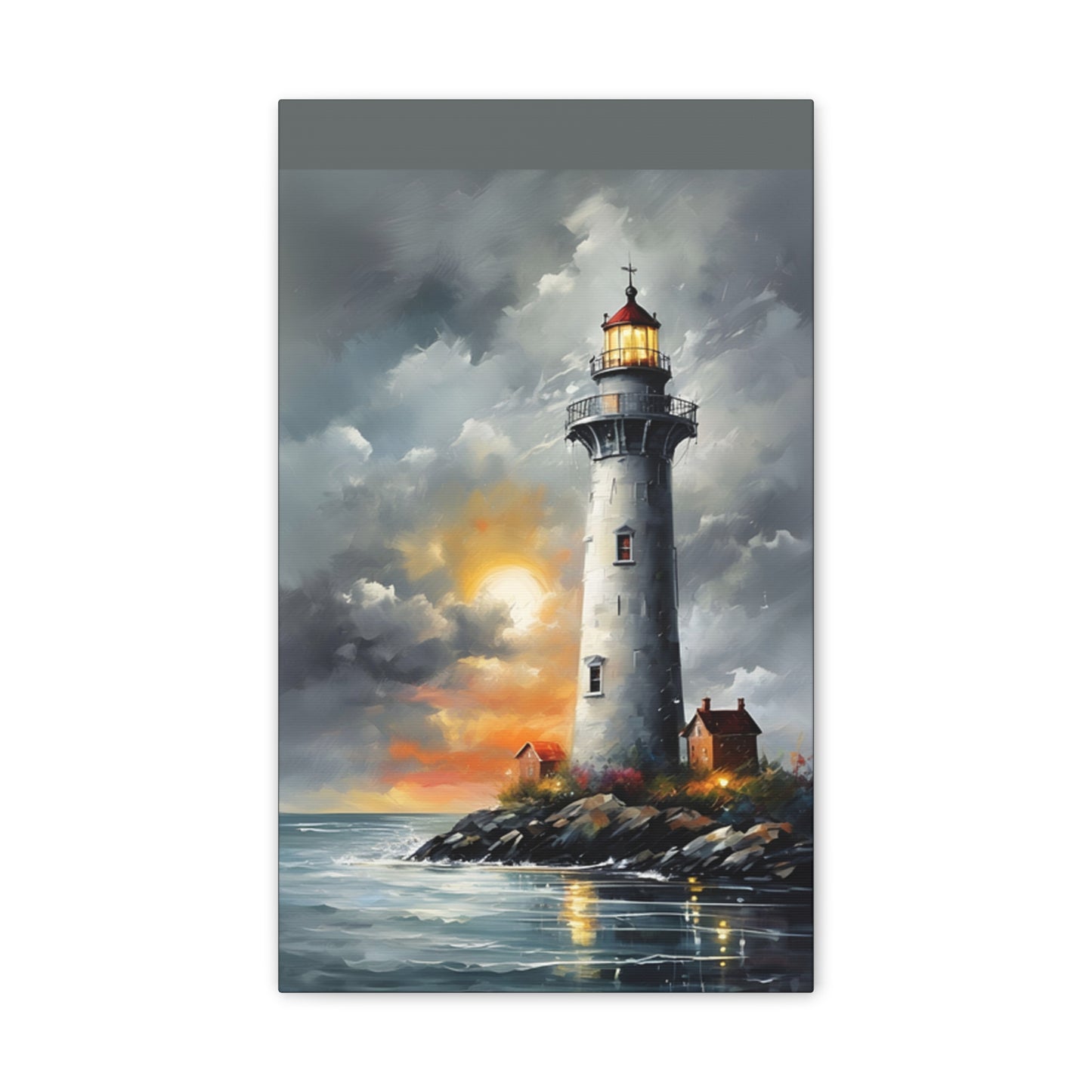 Light House - Canvas -Stretched, 0.75"