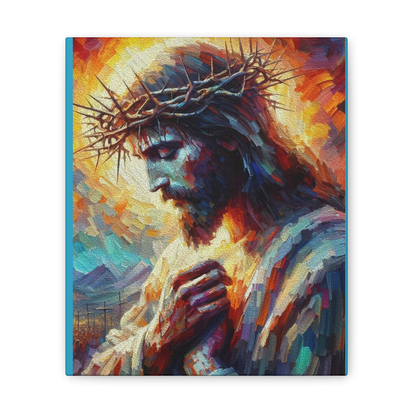 Crown of Thorns - Canvas Stretched, 0.75" - Easter