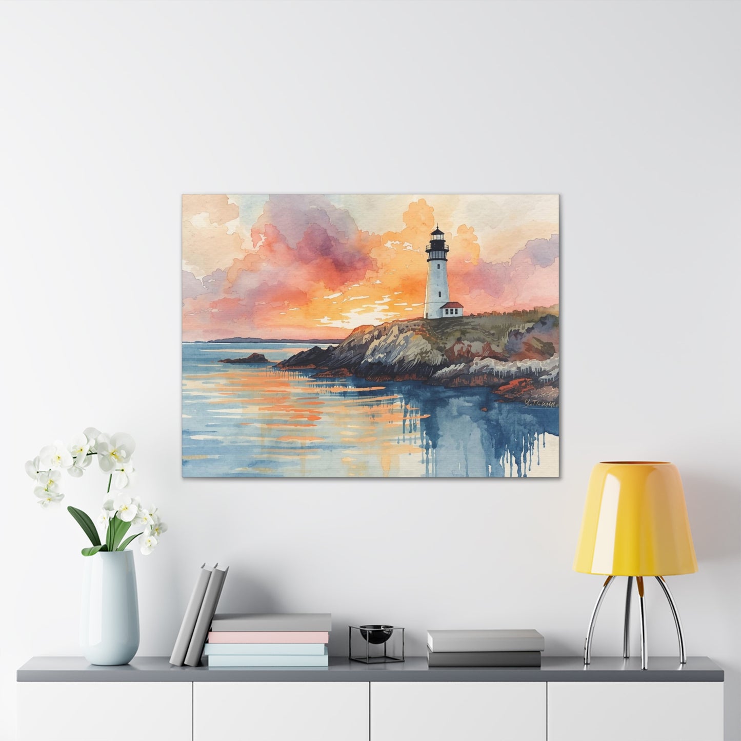 Standing Watch - Canvas Stretched, 0.75"- 2026 Wall Art - Places