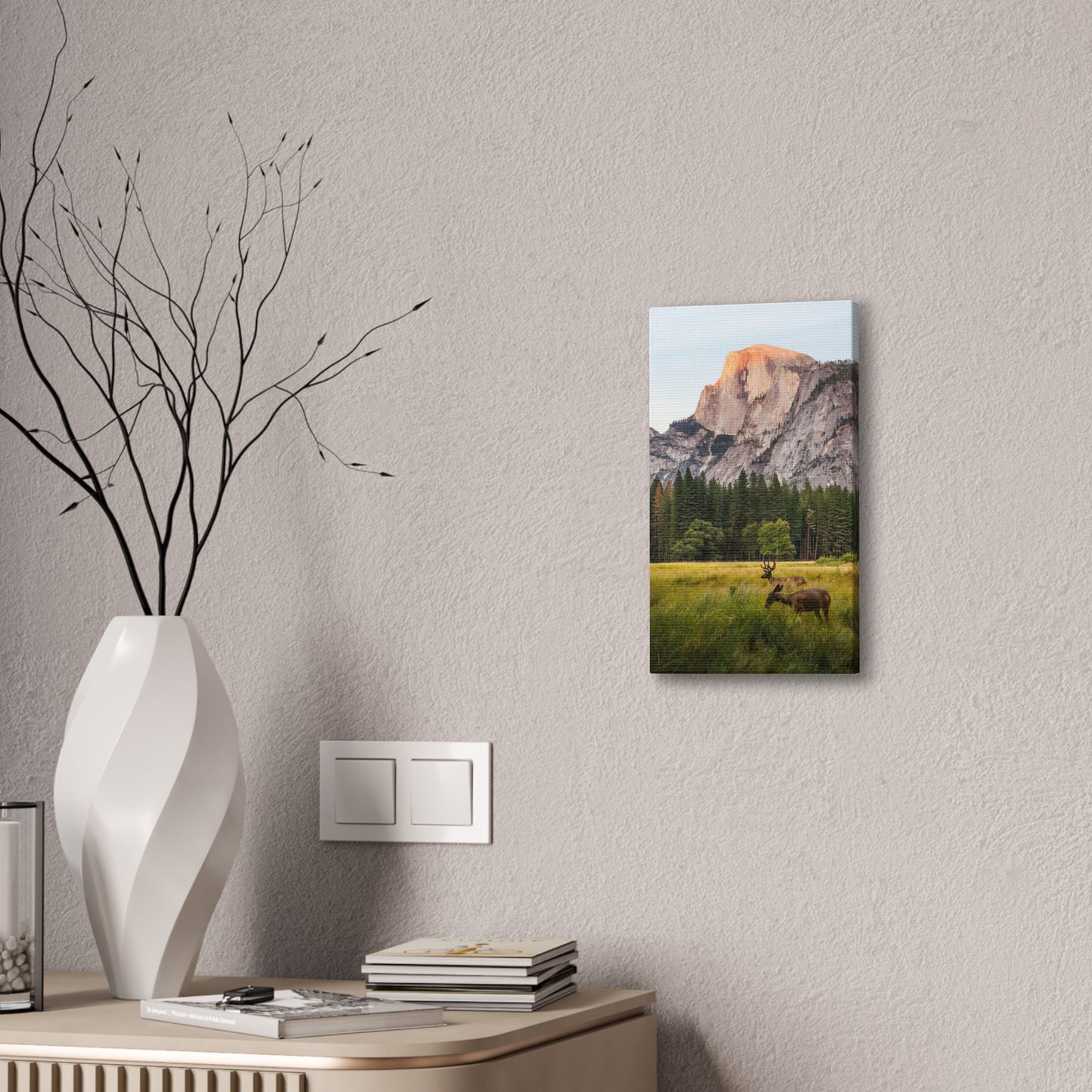 Half Dome Meadow - Canvas Stretched, 0.75"