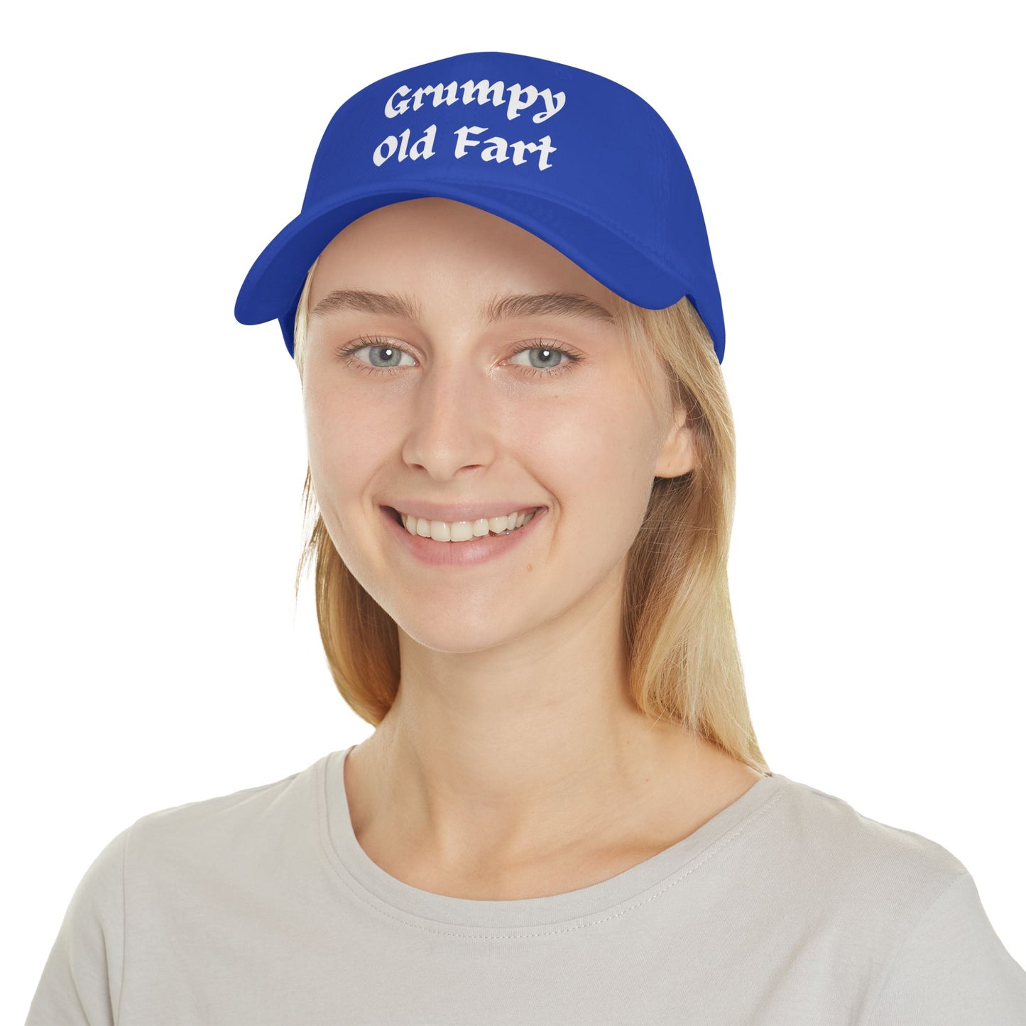 Grumpy Old Fart- Low Profile Ball Cap - Veterans - Father's Day