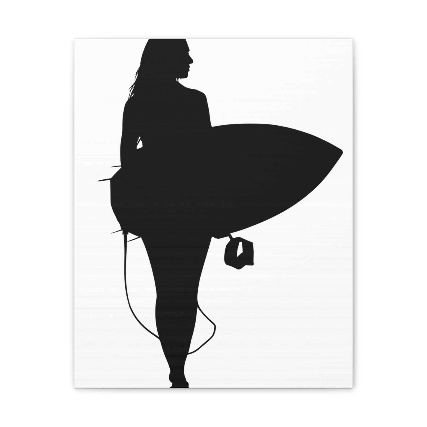 Surfer Girl - Canvas Stretched, 0.75"