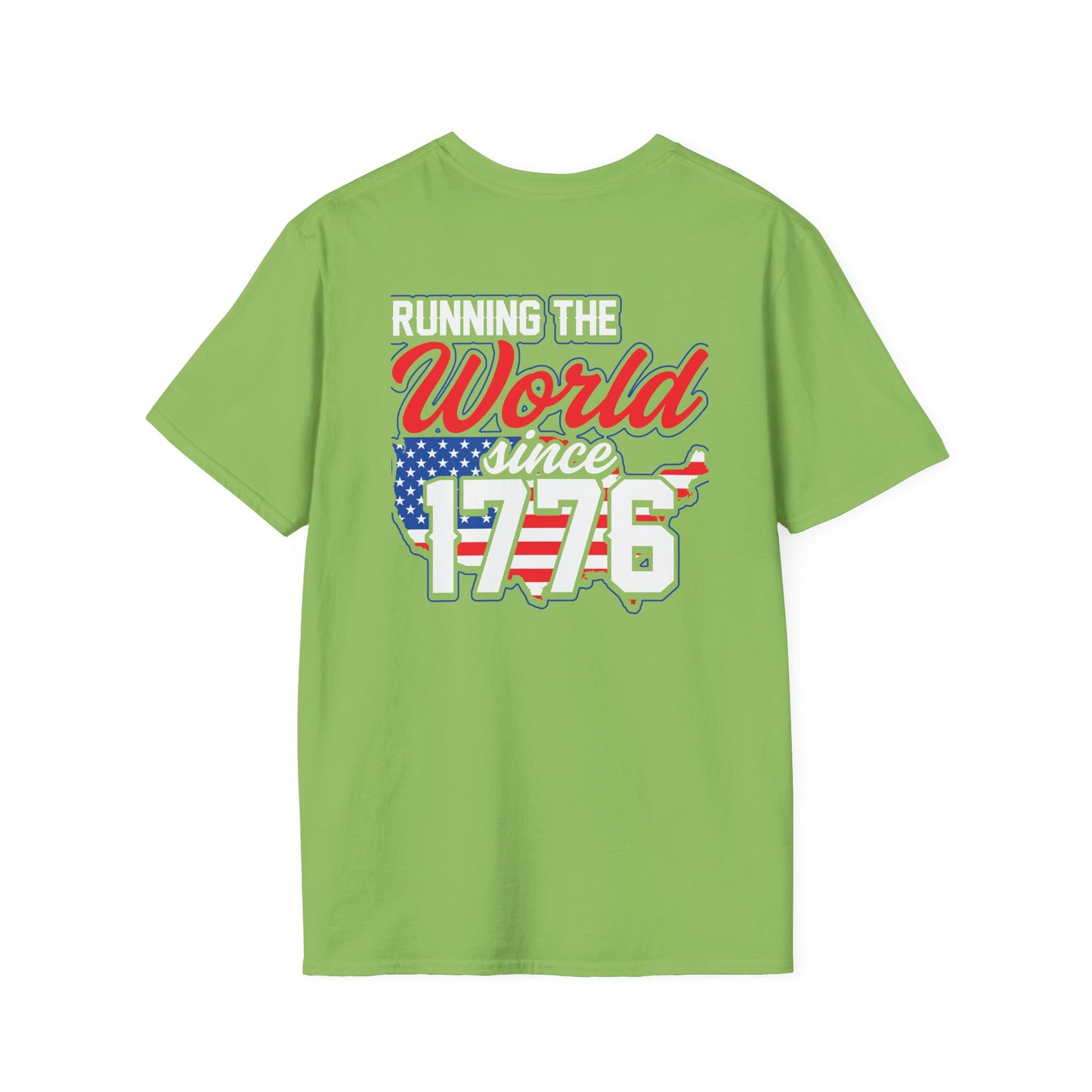 Running the World - Unisex Softstyle T-Shirt