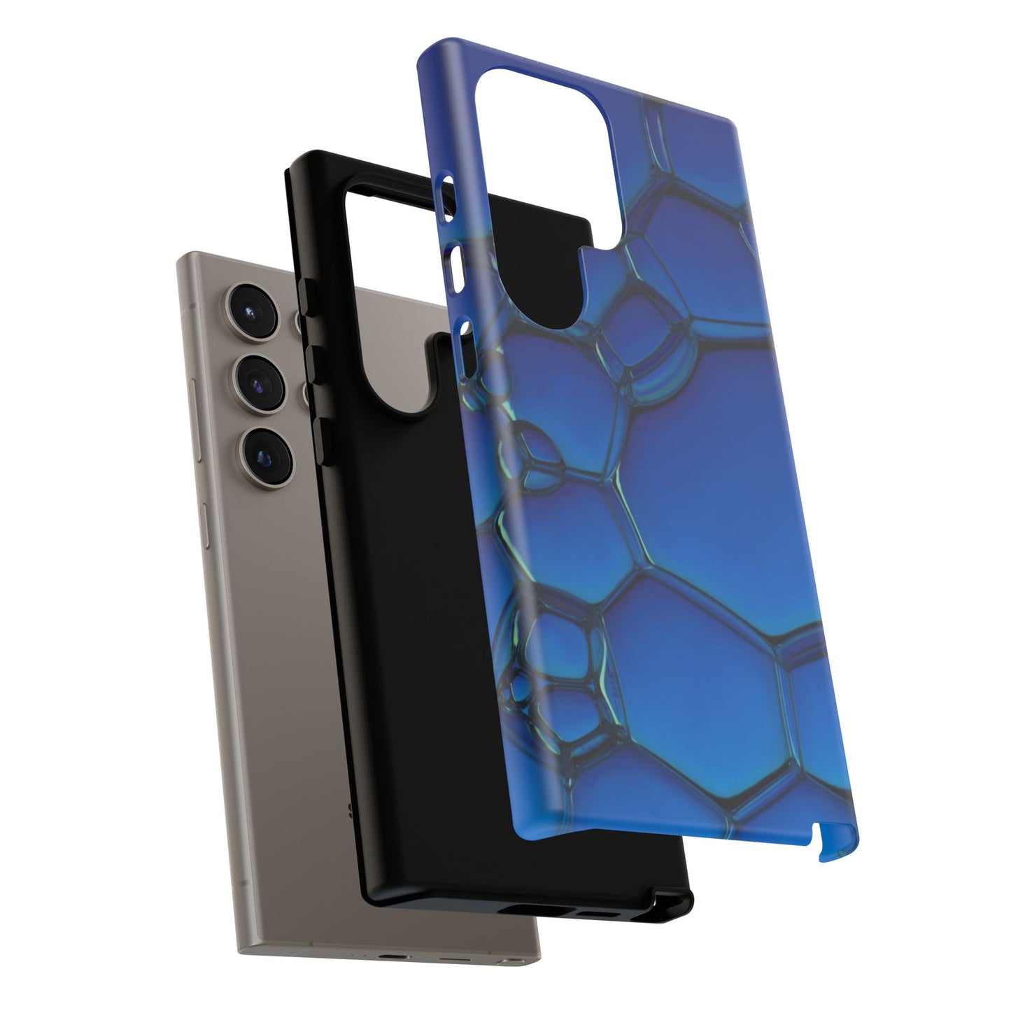 Blue Bubbles - Tough Cases - Whimsical Phone Cases