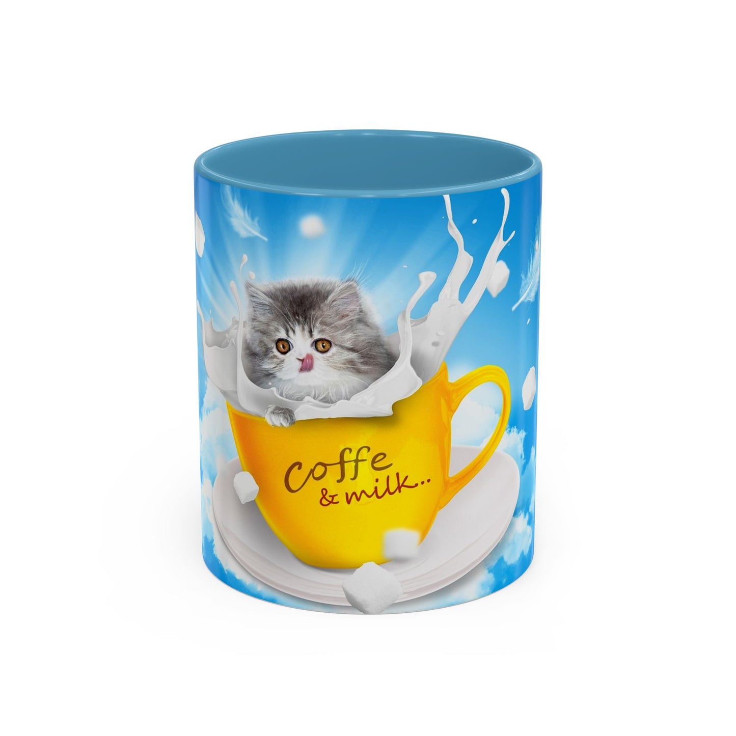 Coffee and Milk - Accent Coffee Mug (11, 15oz)