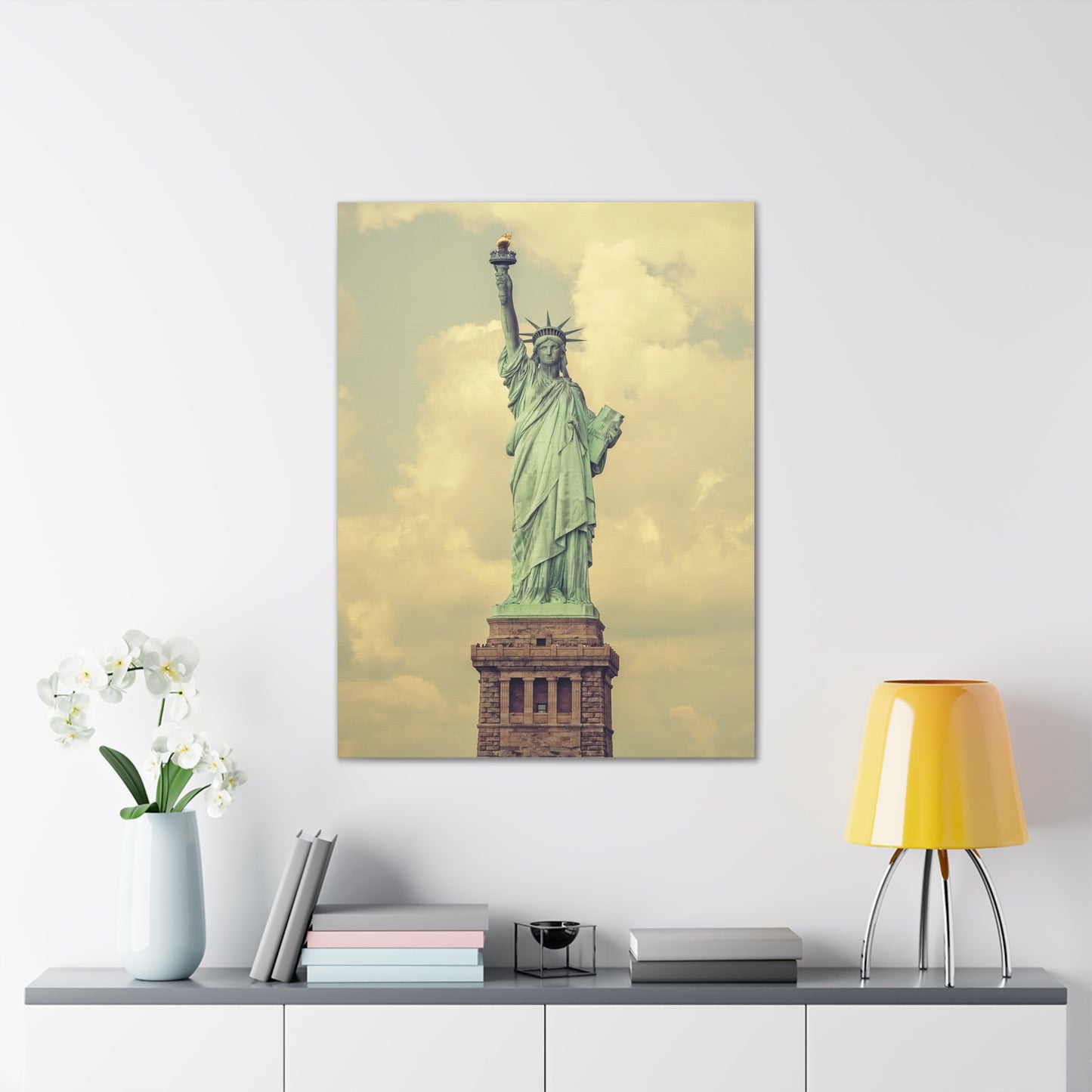 Statue of Liberty - Canvas Stretched, 0.75"