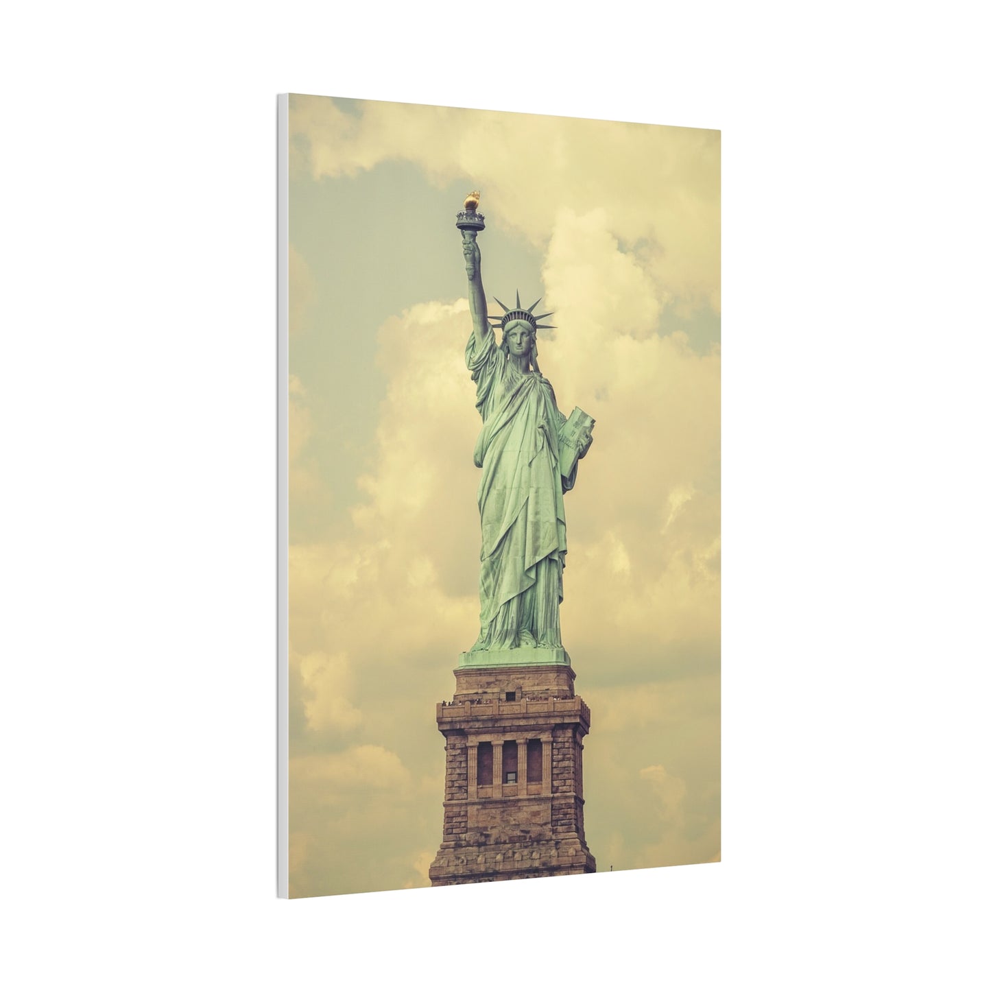 Statue of Liberty - Canvas Stretched, 0.75"