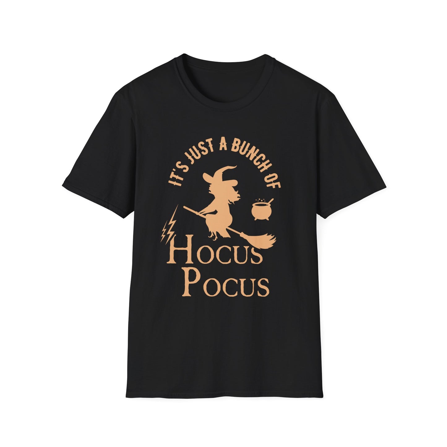 It's Just a bunch of Hocus Pocus - Unisex Softstyle T-Shirt - Halloween