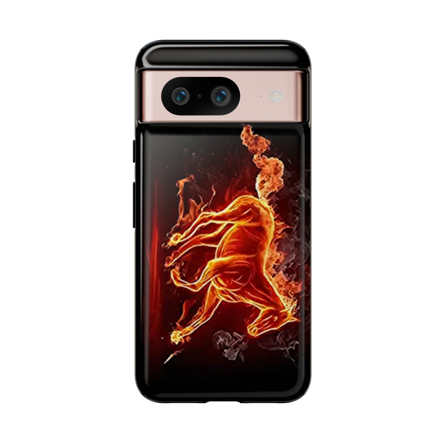 Burning Horse - Whimsical Phone Cases