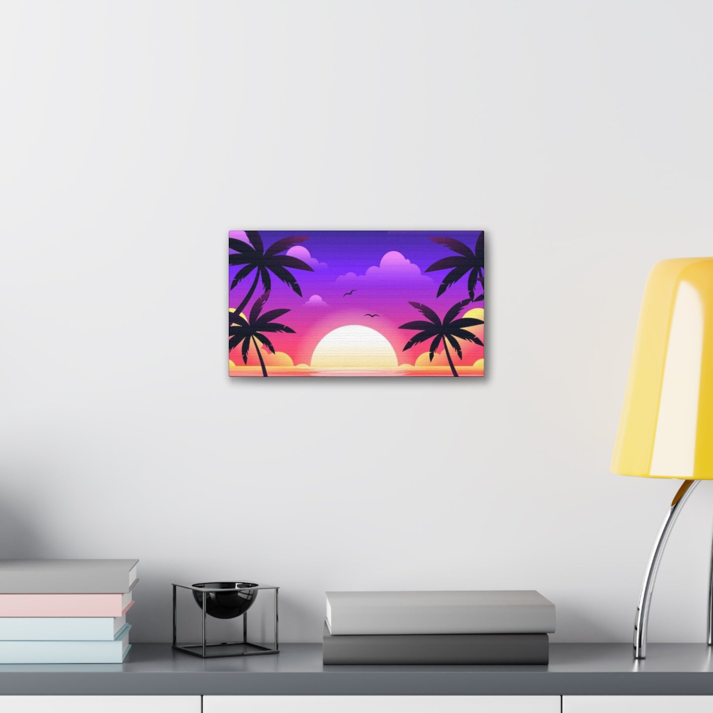 Island Sunset - Canvas Stretched, 0.75"