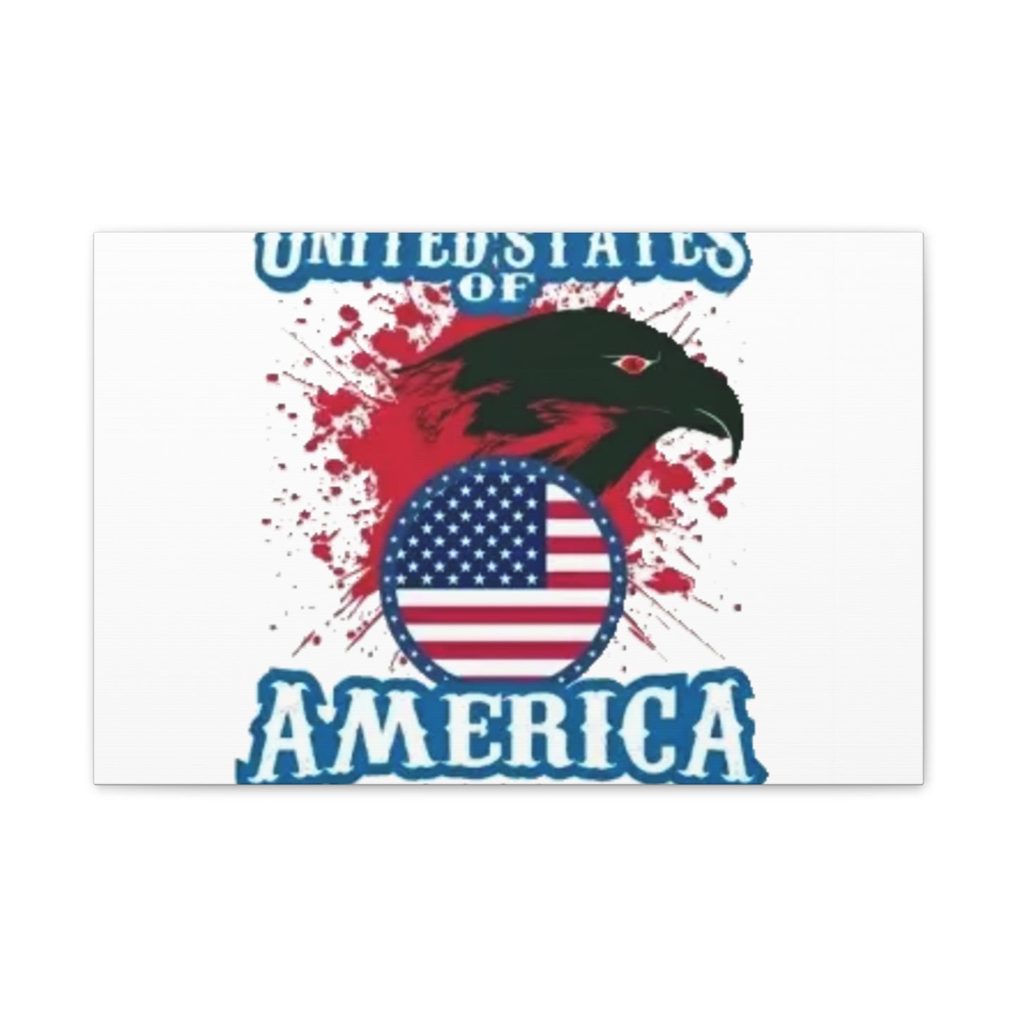 United States of America - Canvas Stretched, 0.75"