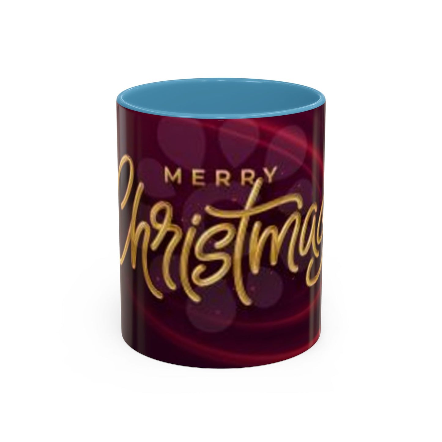 Merry Christmas - Accent Coffee Mug (11, 15oz) Christmas