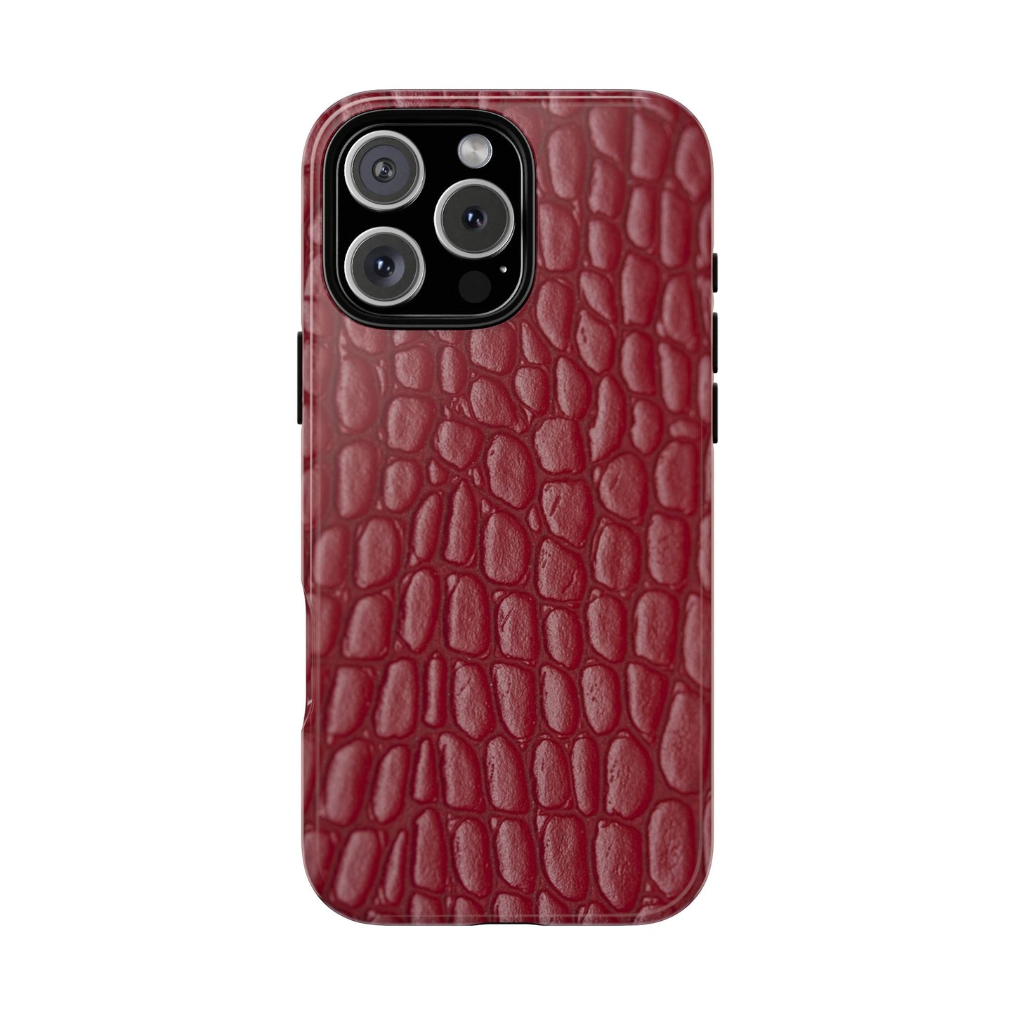 Red Leather - Tough Cases - Whimsical Phone Cases