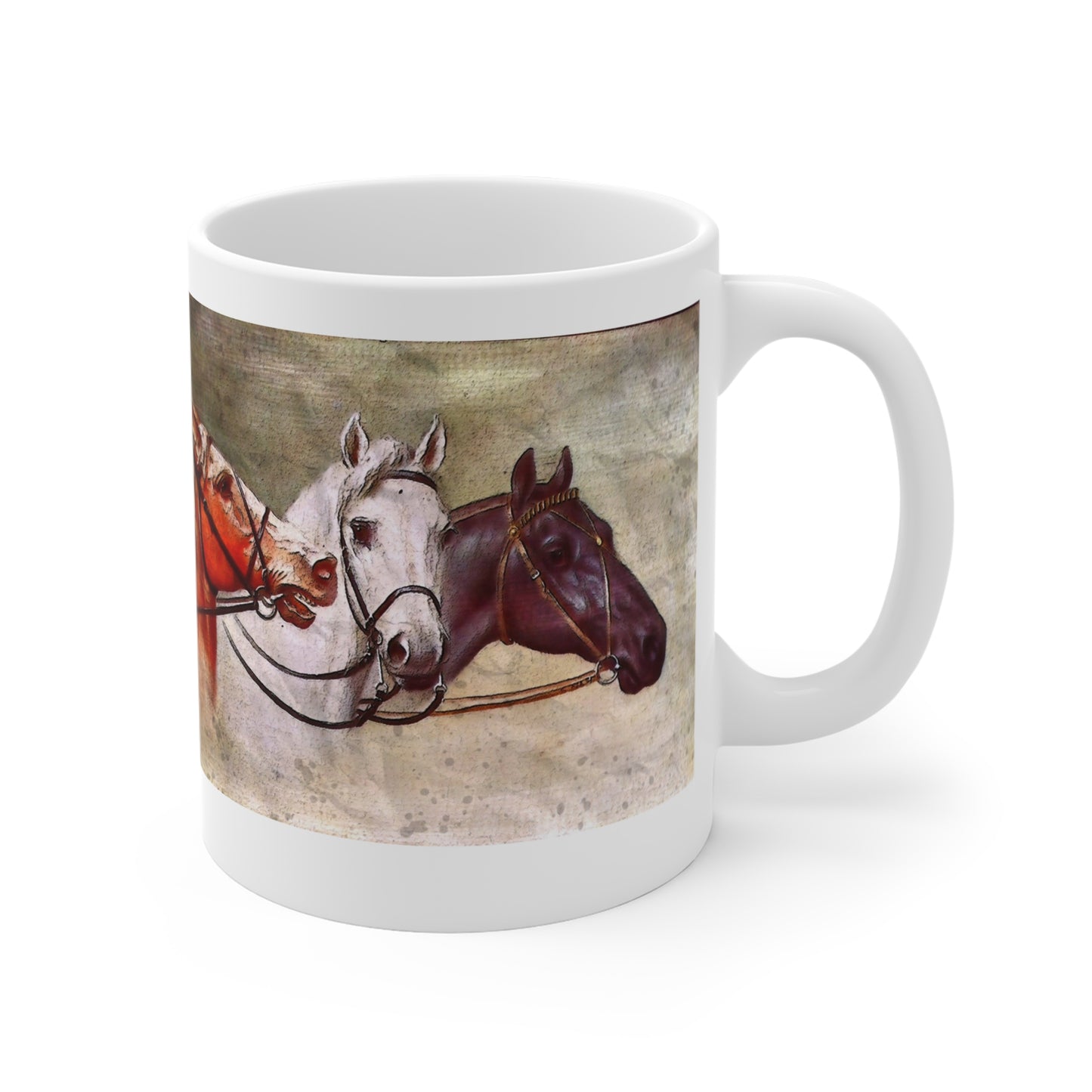 My Husband or My Horse - Mug 11oz Whimsical and Military Mugs