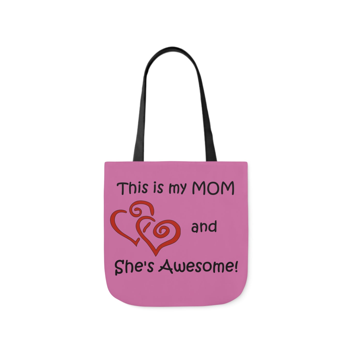 This is My Mom - Canvas Tote Bag, 5-Color Straps  Mother's Day