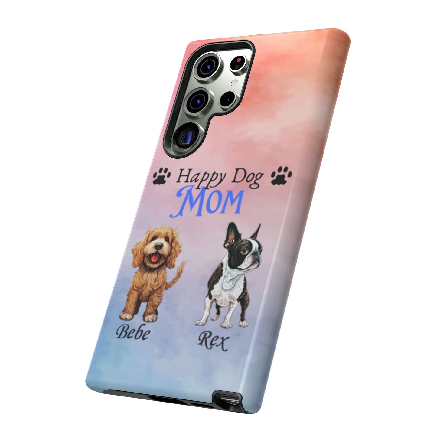 Dog Mom - Personalized - Whimsical Phone Cases - Mother's Day