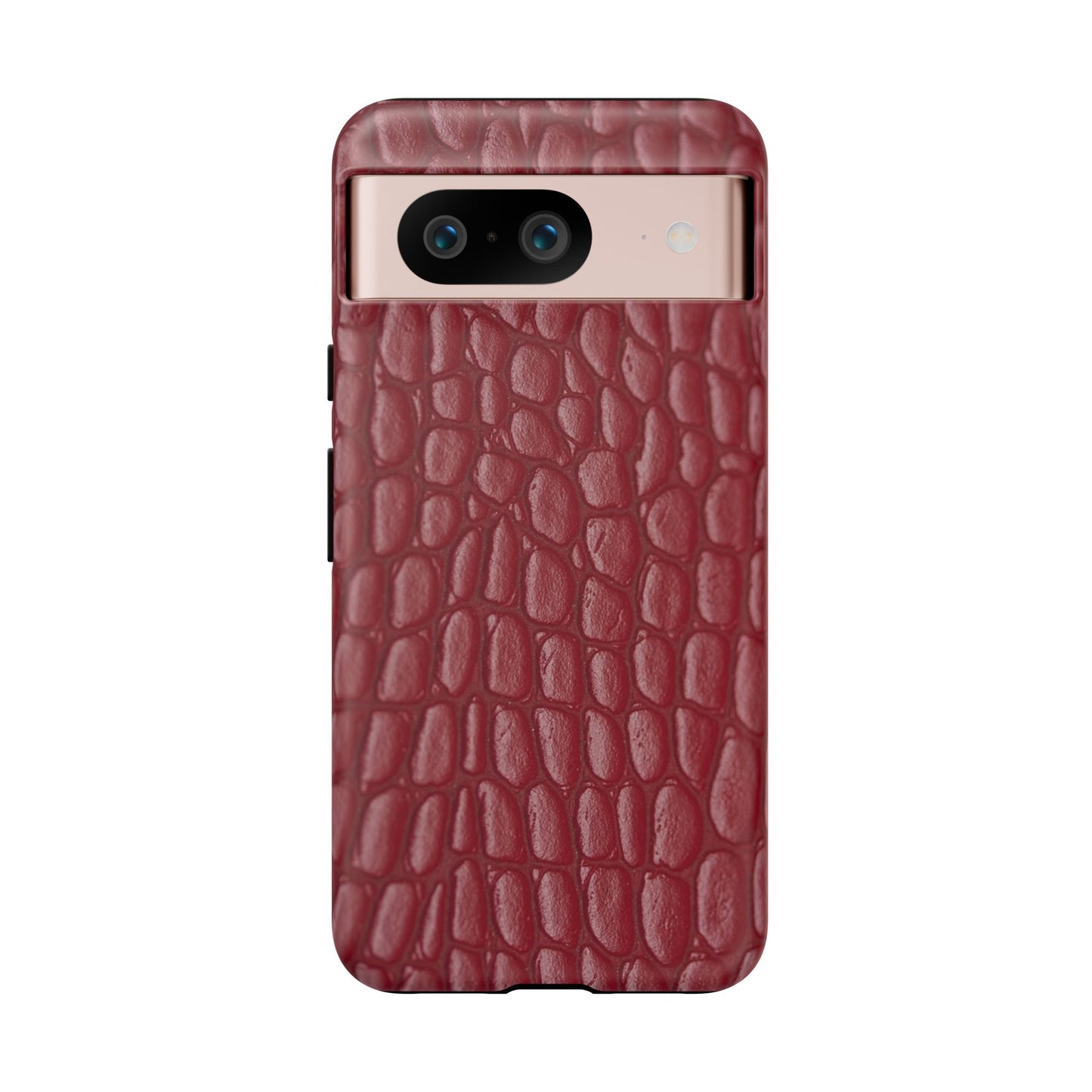 Red Leather - Tough Cases - Whimsical Phone Cases