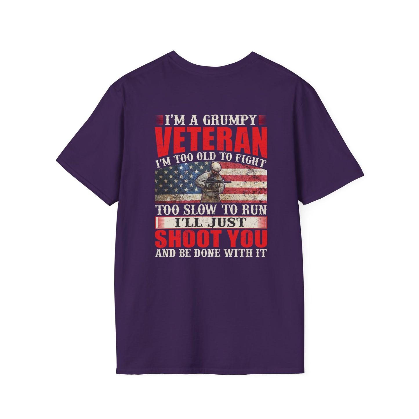 Military - Veteran - Unisex Softstyle T-Shirt