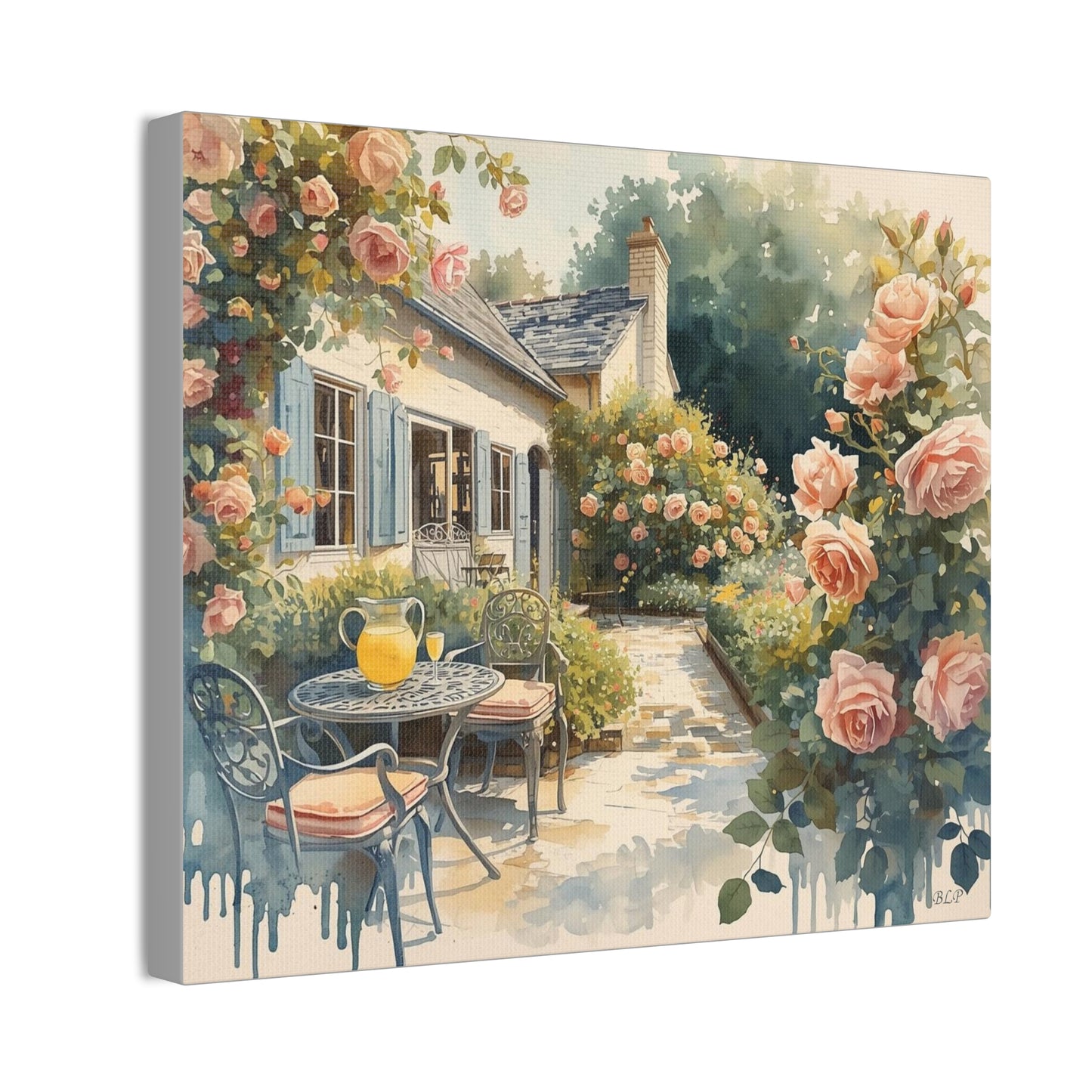 Lemonade on the Patio - Canvas Stretched, 0.75" - 2026 Wall Art Places