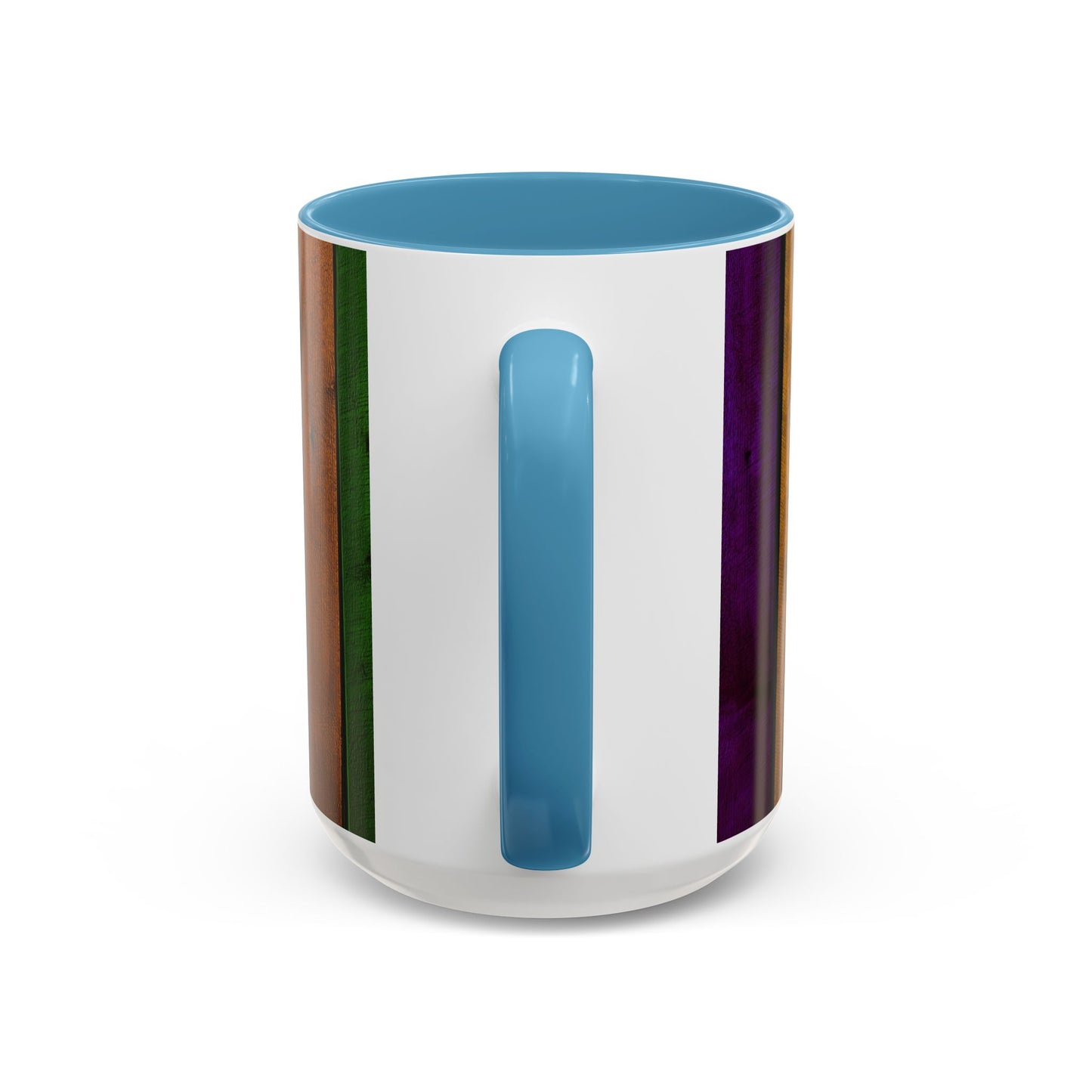 Colored Planks - Accent Coffee Mug (11, 15oz)