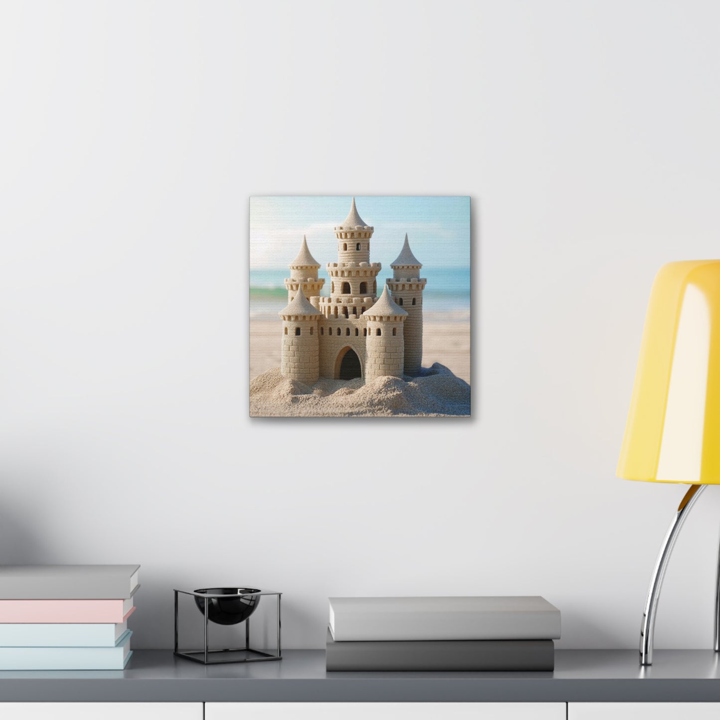 Sand Castle - Canvas Stretched, 0.75"