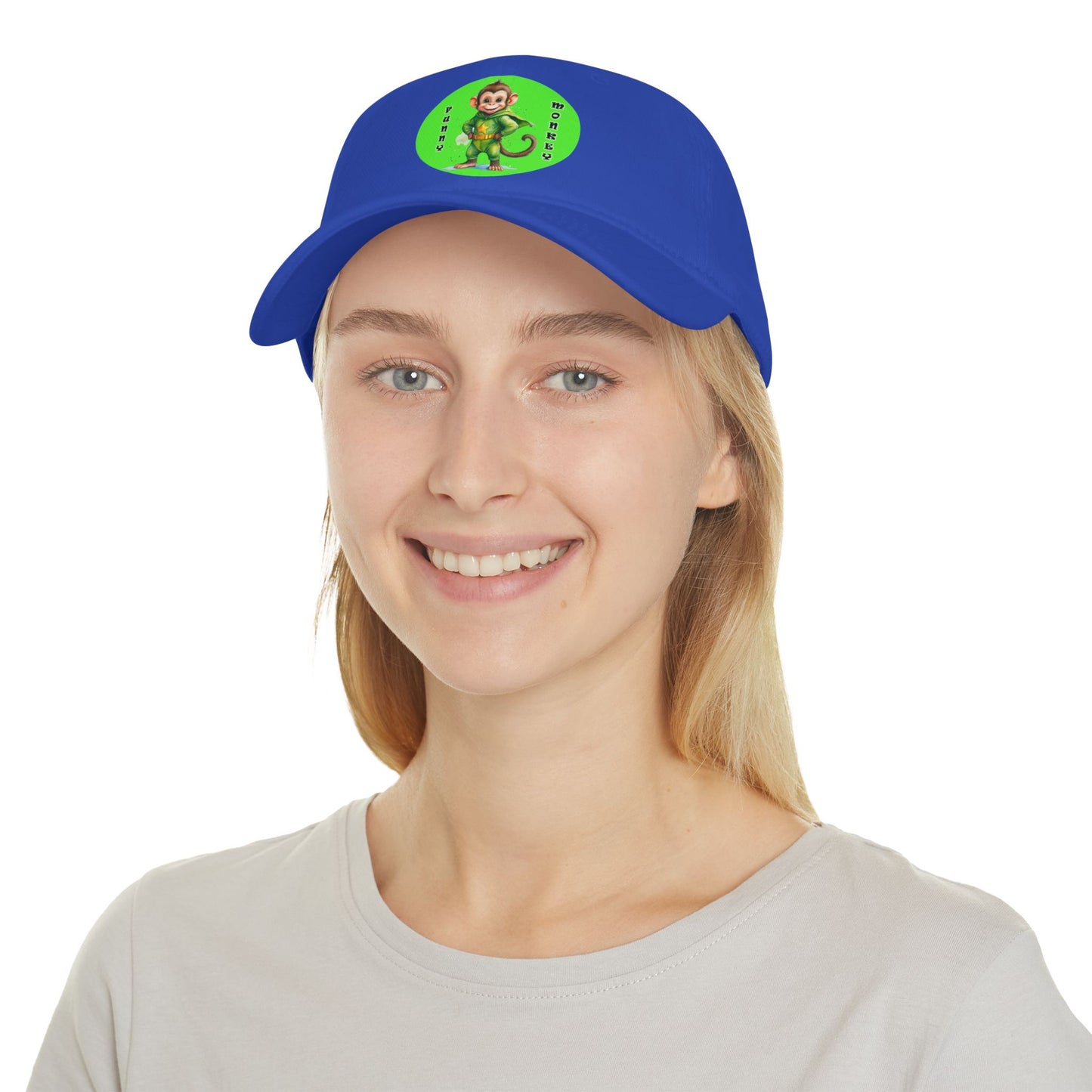 Funny Monkey - Low Profile Baseball Cap