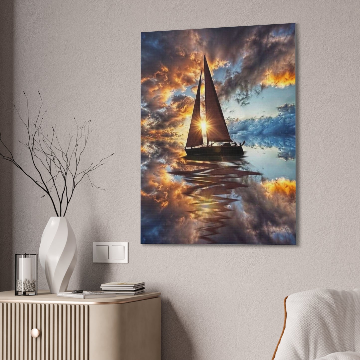 At Sea - Canvas Stretched, 0.75" - 2026 Wall Art - Scenes