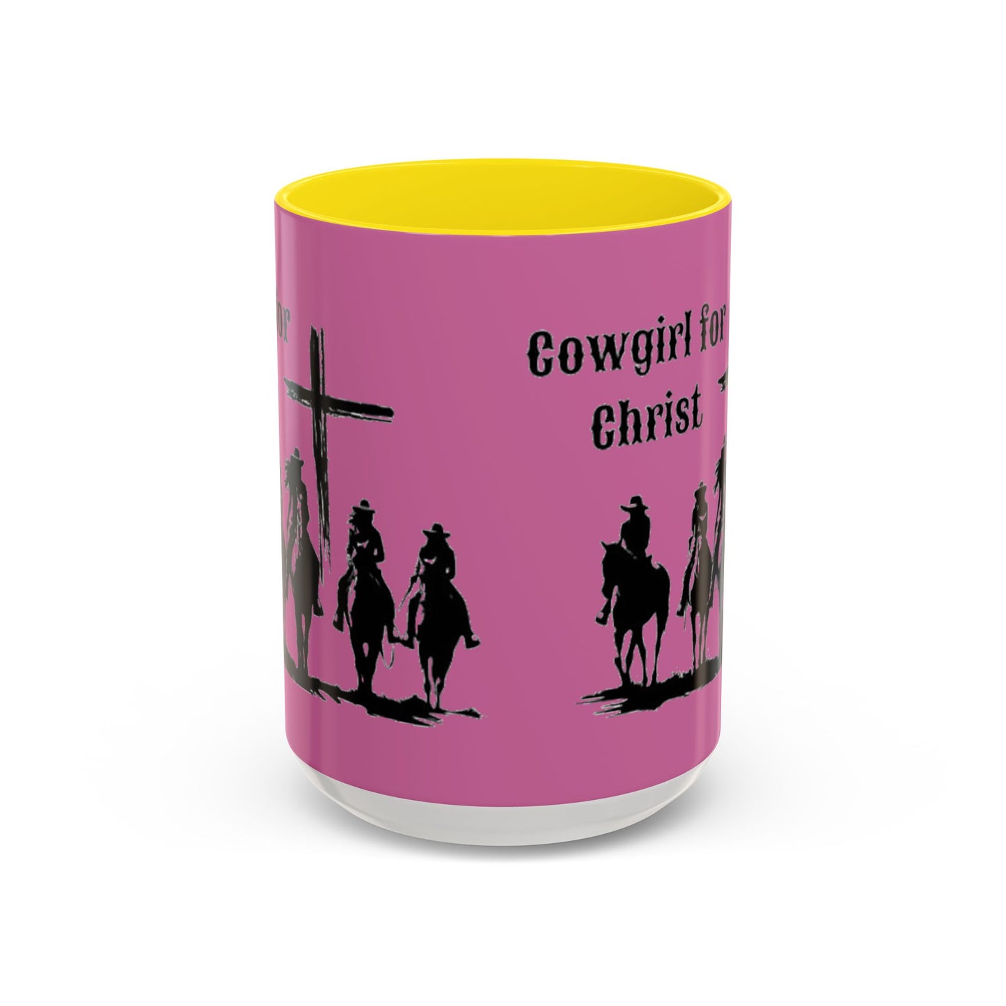 Cowgirl for Christ - Accent Coffee Mug (11, 15oz) - Easter - Mother's Day