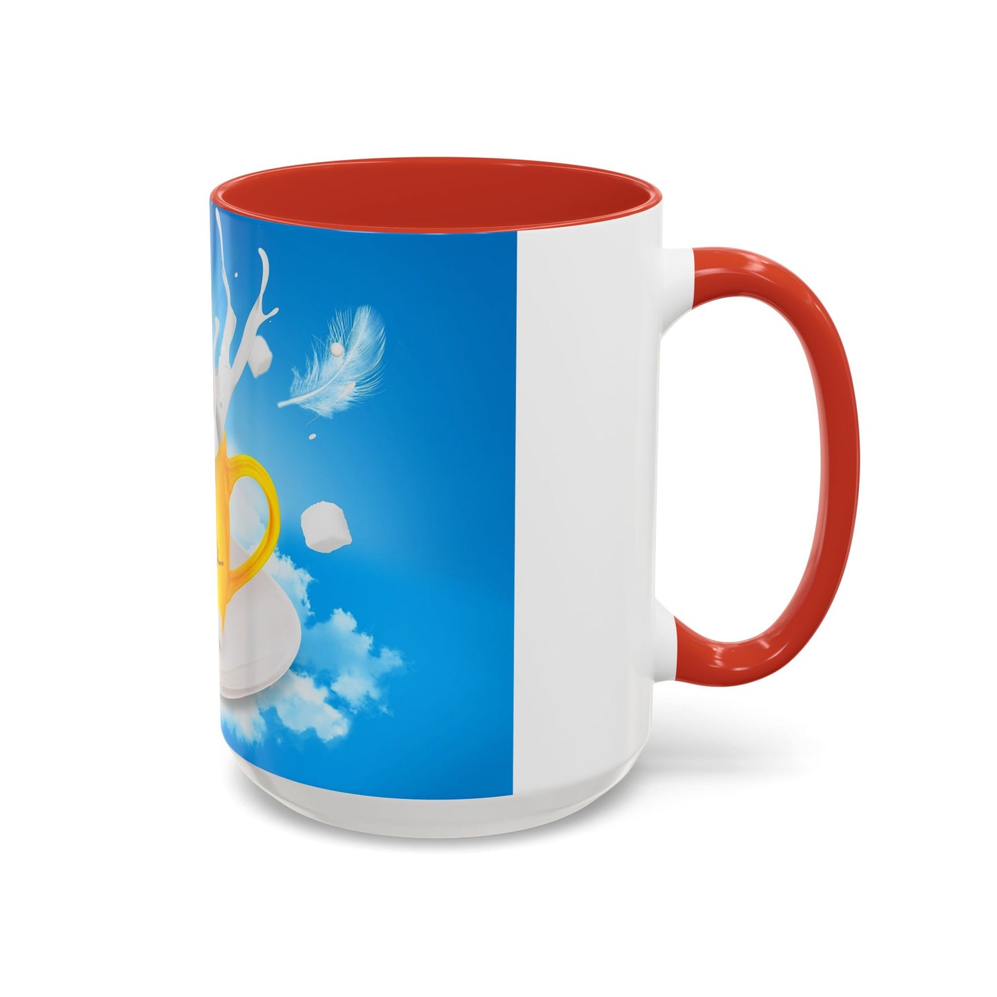 Coffee and Milk - Accent Coffee Mug (11, 15oz)